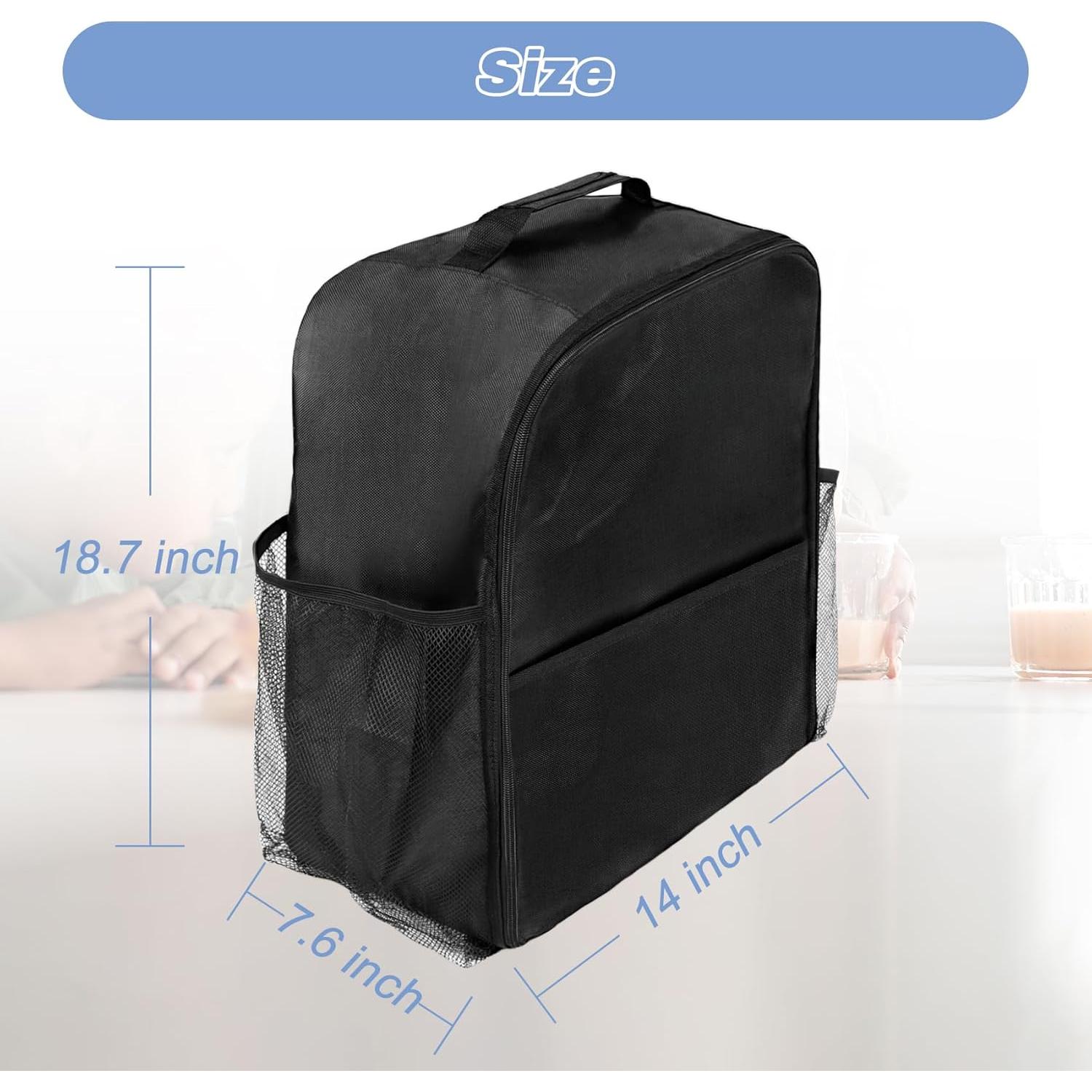 Cubre Polvo NANOBABY para Máquina de Helado Ninja Creami - Negro