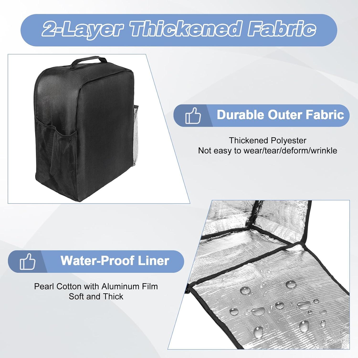 Cubre Polvo NANOBABY para Máquina de Helado Ninja Creami - Negro