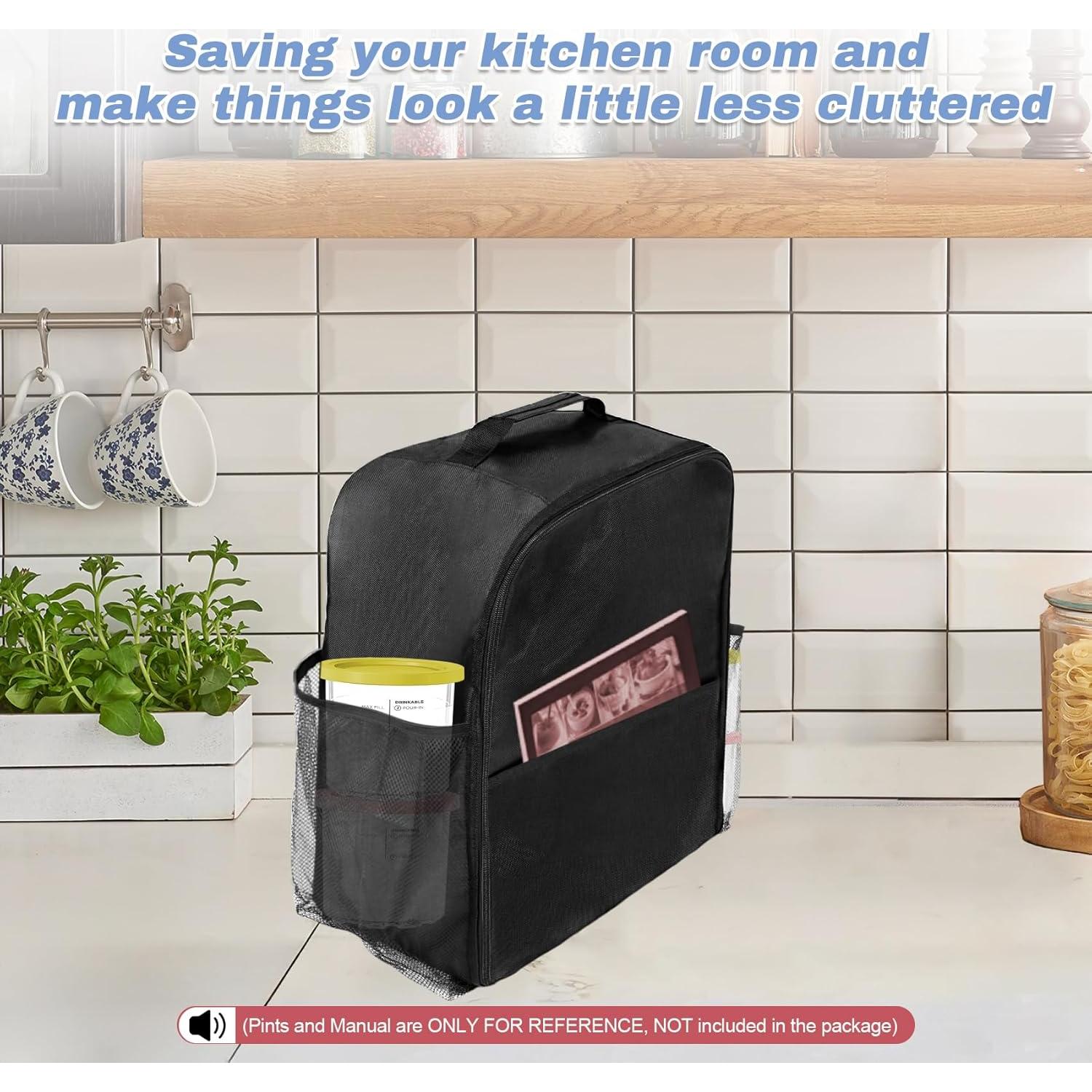 Cubre Polvo NANOBABY para Máquina de Helado Ninja Creami - Negro