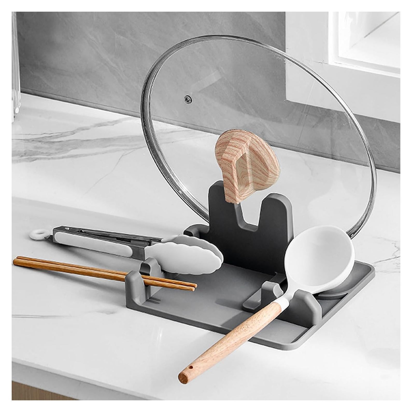 Soporte de Cuchara Drescu de Silicona Resistente al Calor