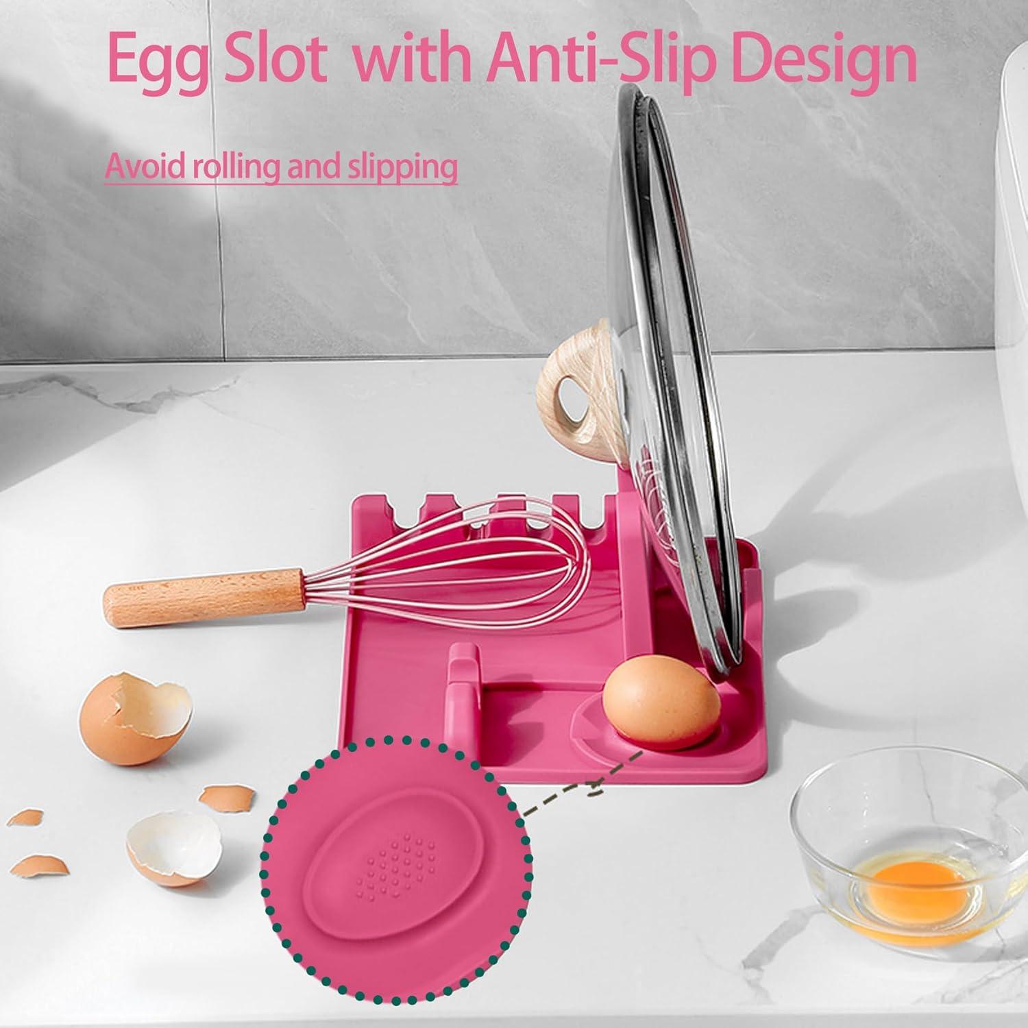 Soporte de Cuchara Drescu de Silicona Resistente al Calor