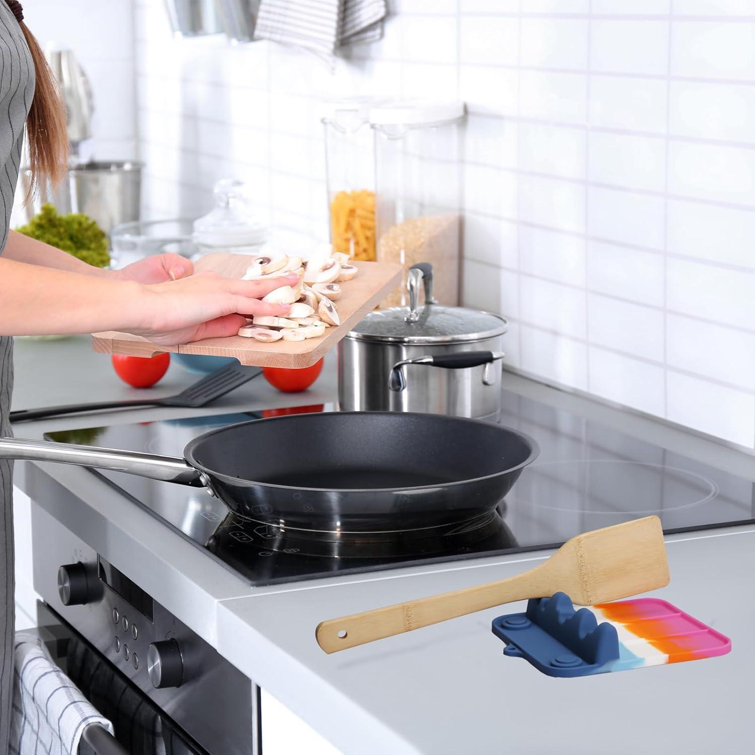 Soporte para Cucharas de Silicona Amyandone Color Macaron