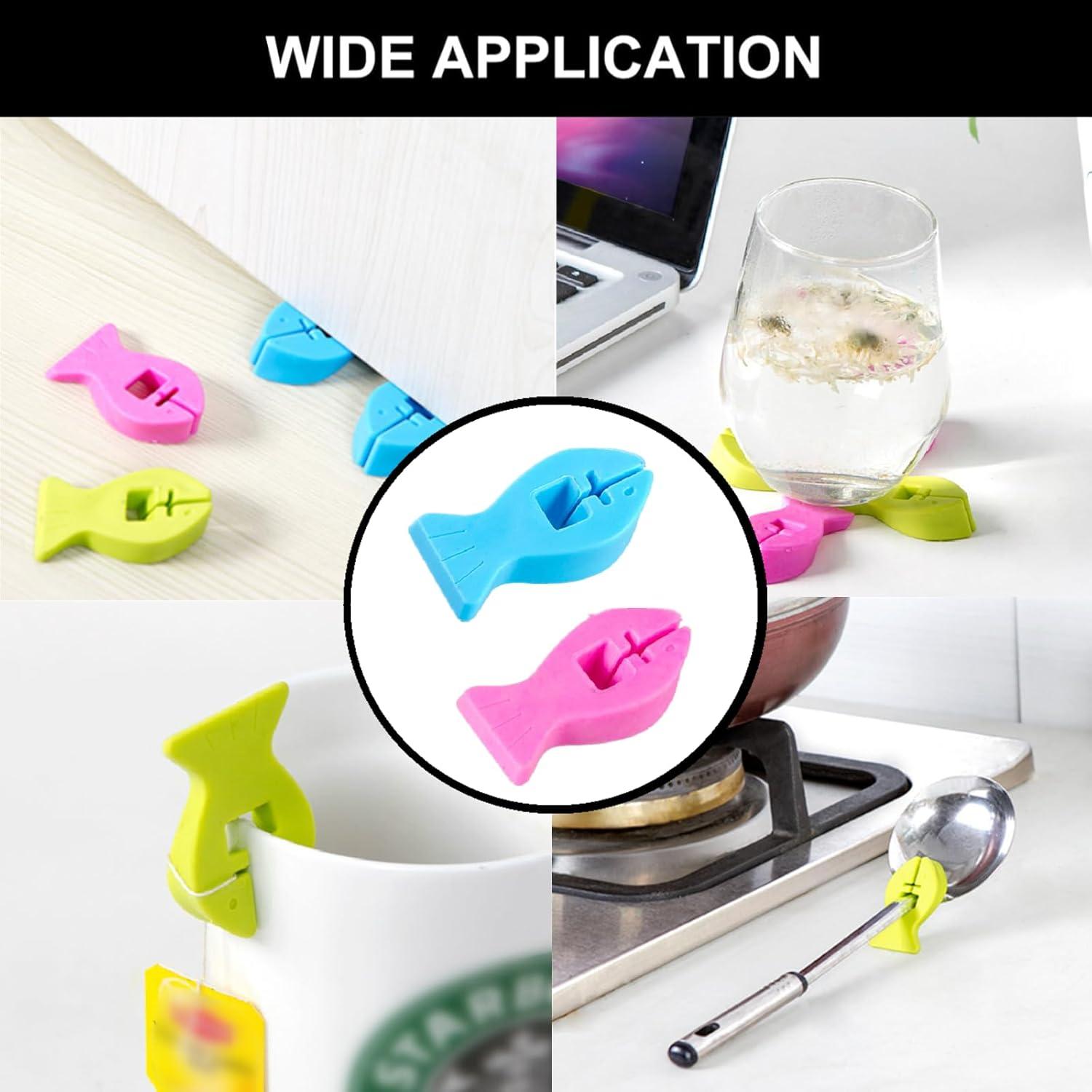Soporte para Cuchara de Silicona ZW-0018 - 4 Piezas