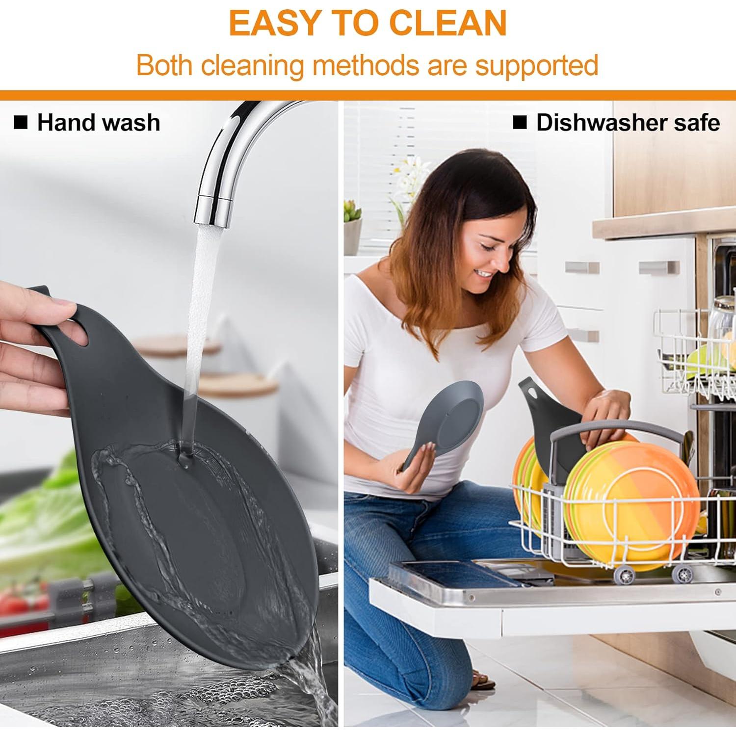 Soporte para cucharas de silicona TROUSKAIG - Paquete de 3