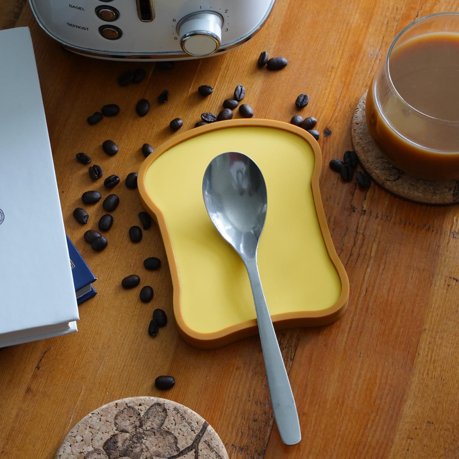 Soporte de Cuchara de Silicona LittleTree Pan 15x12 cm