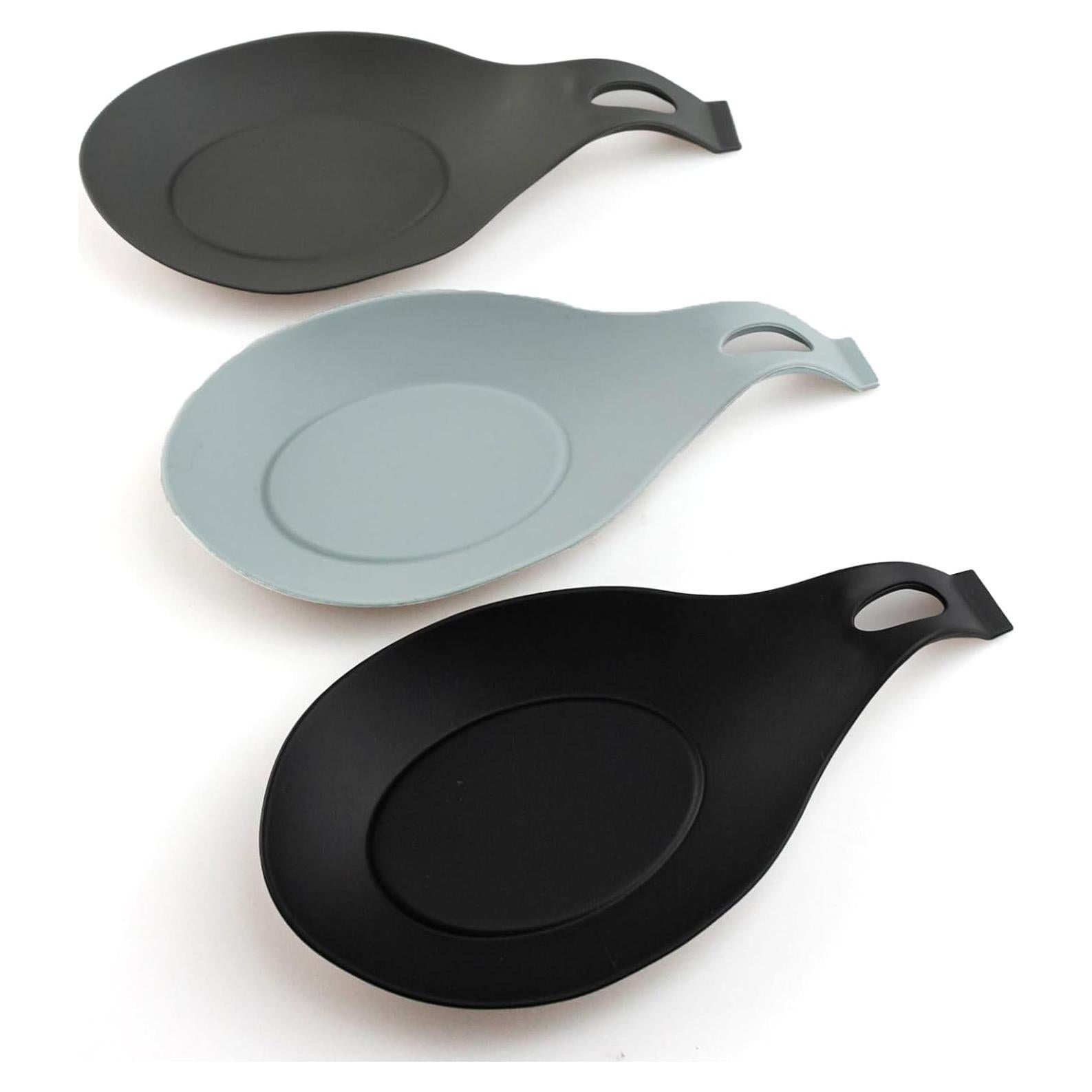 Paquete de 3 Soportes de Cuchara de Silicona LYGCHII