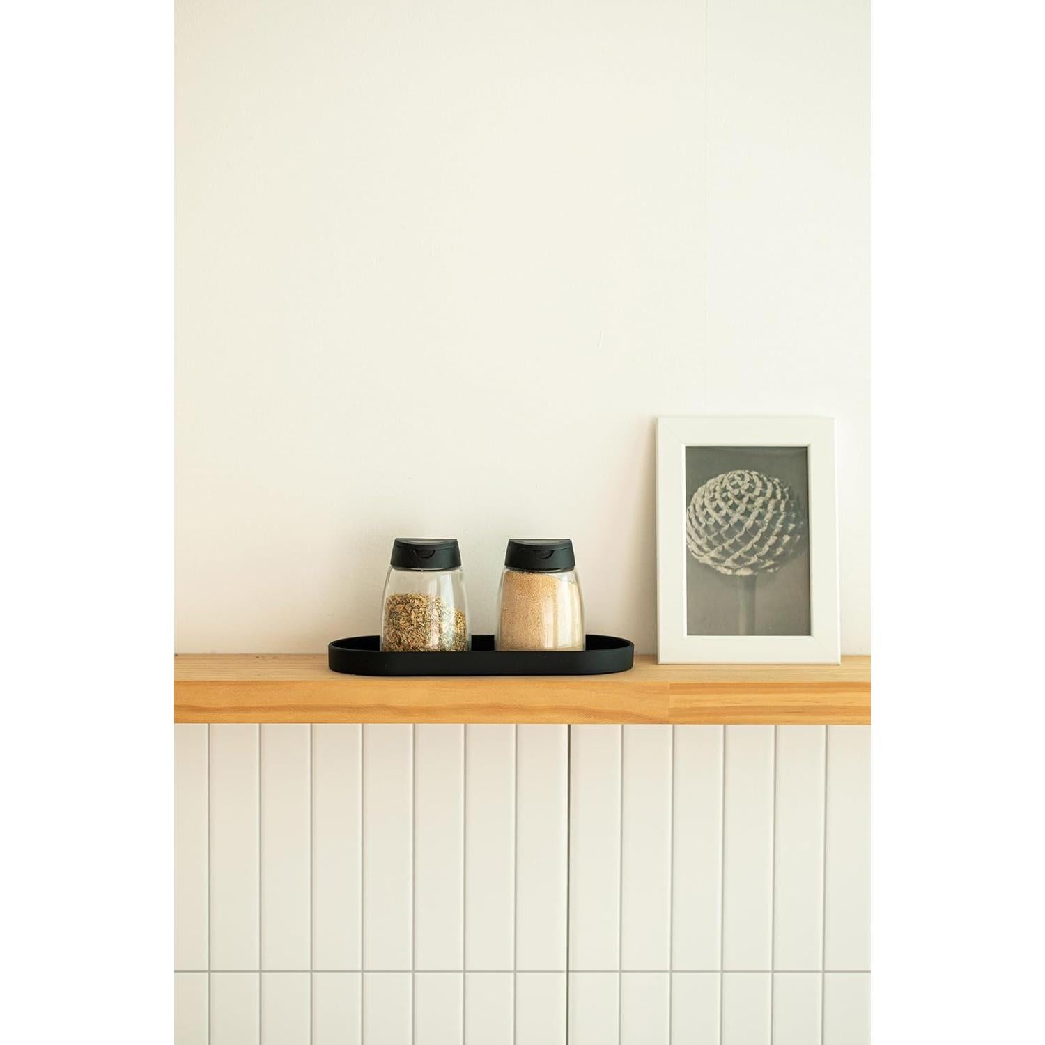 Bandeja de Silicona Lazy K Organizador Multiusos Negro