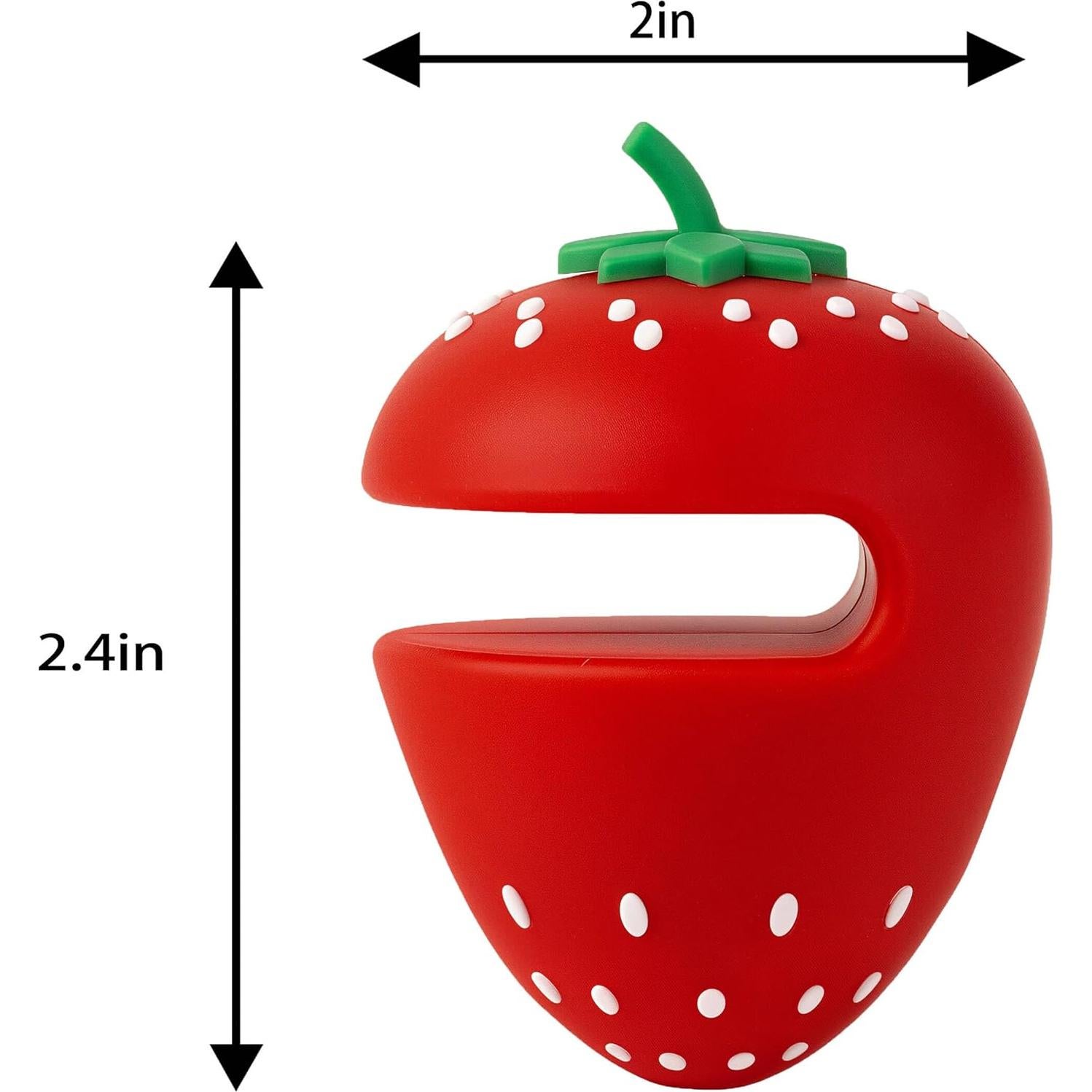 Soporte de Cuchara de Silicona MIYUKI Fresa - Regalo de Cocina