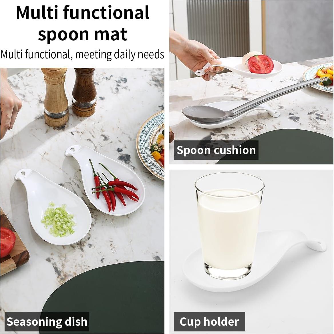 Soporte para Cucharas ReaNea 2 Piezas Blanco Apto Lavavajillas