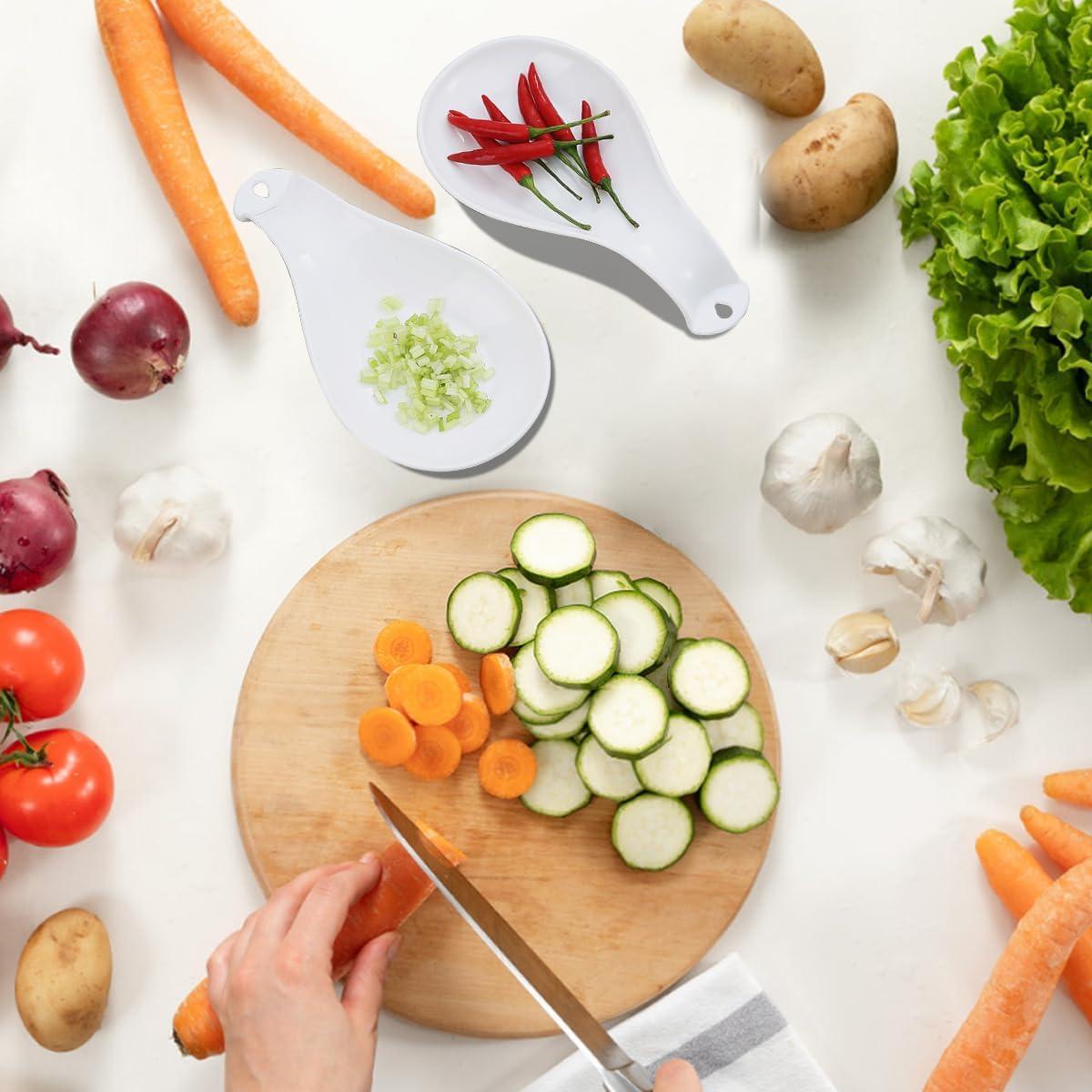 Soporte para Cucharas ReaNea 2 Piezas Blanco Apto Lavavajillas