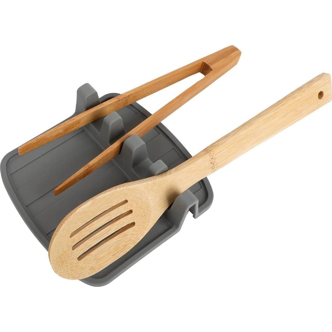 Soporte de Cuchara de Silicona Lily's Home Resistente al Calor