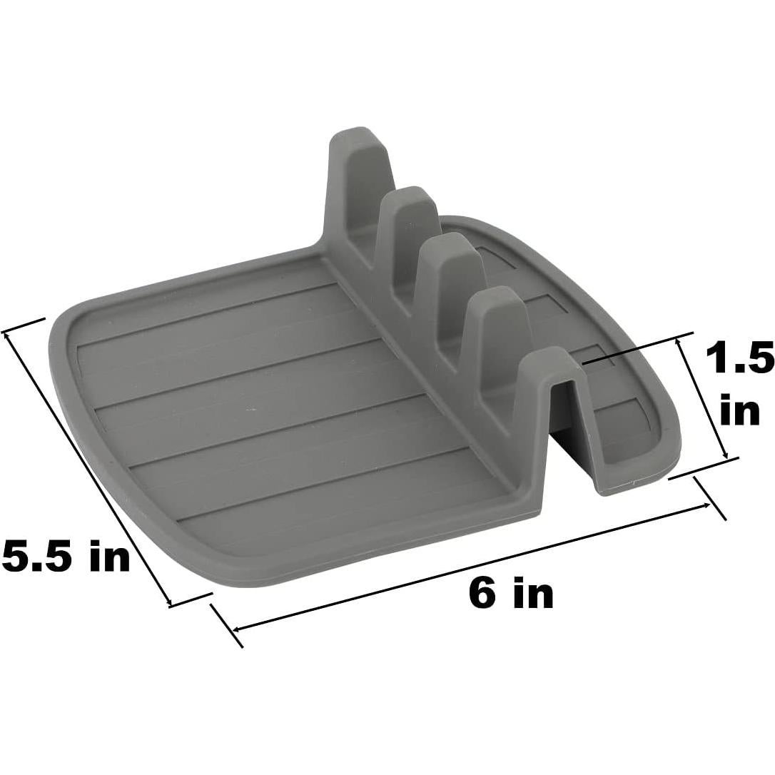 Soporte de Cuchara de Silicona Lily's Home Resistente al Calor