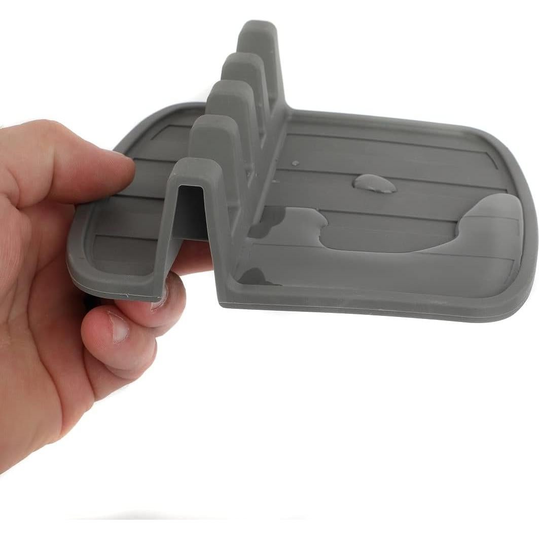 Soporte de Cuchara de Silicona Lily's Home Resistente al Calor