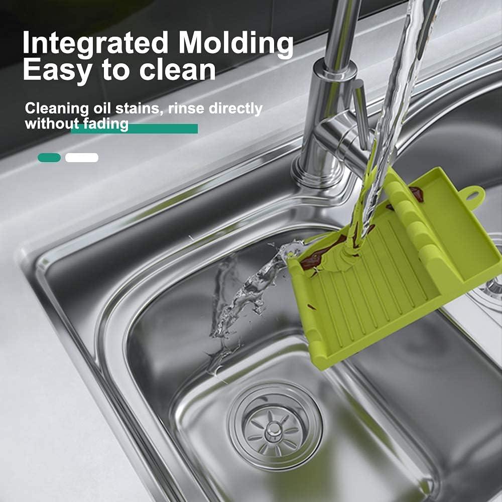 Paquete de 2 Soportes para Utensilios de Cocina Sin Goteo