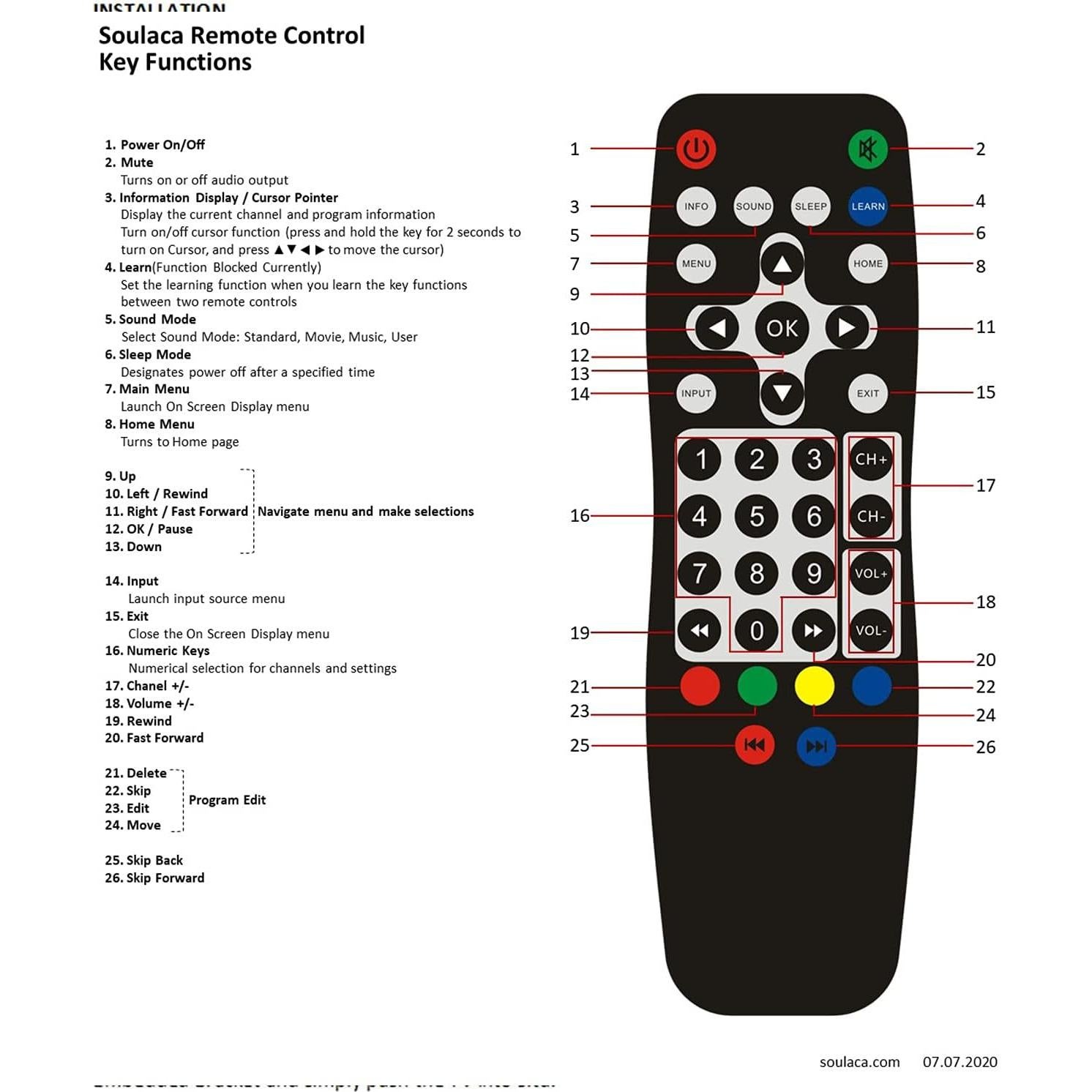 Espejo inteligente Soulaca 68.6 cm con TV LED y Android