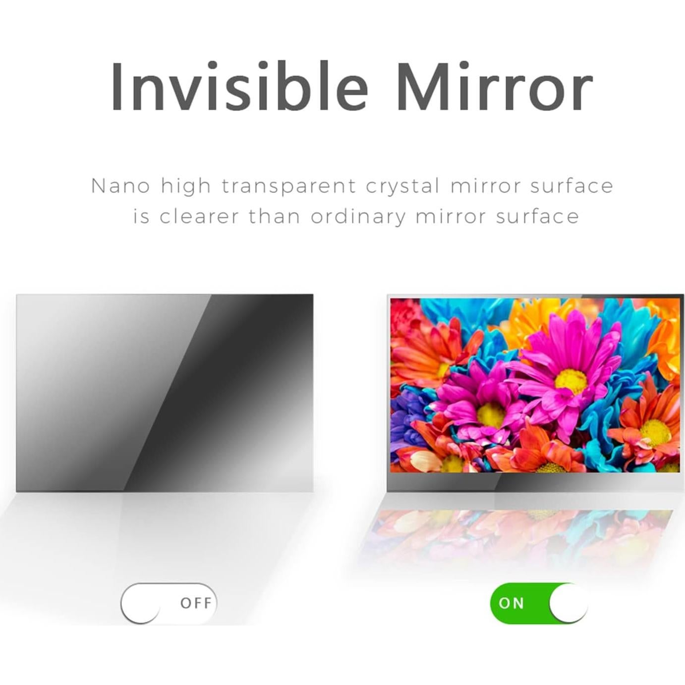 Espejo inteligente Soulaca 68.6 cm con TV LED y Android