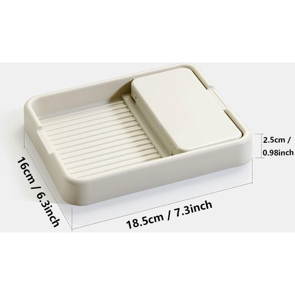 Soporte para Cucharas Vziokk con Tapa Plegable 18,4x15,8cm