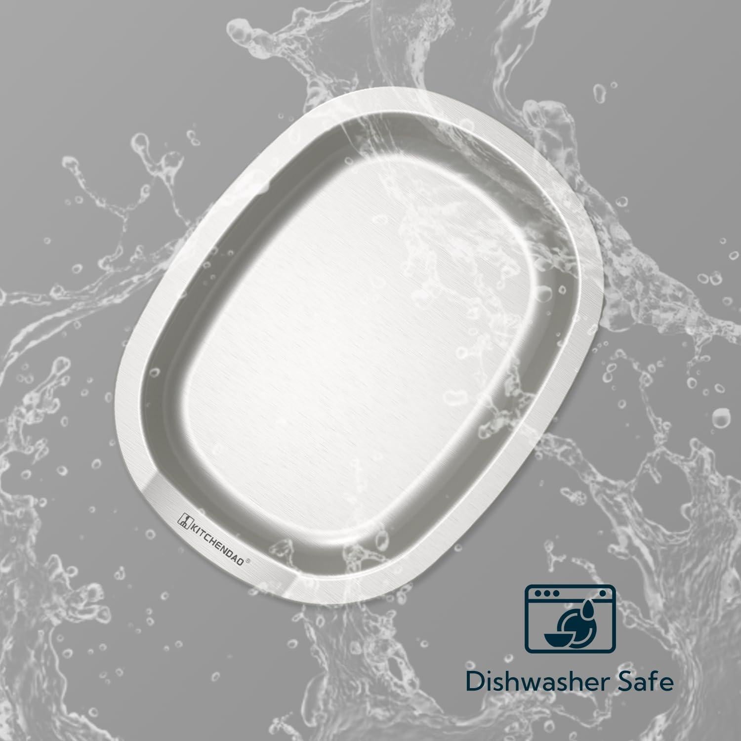 Reposapantallas de acero inoxidable KitchenDAO 1pc antideslizante