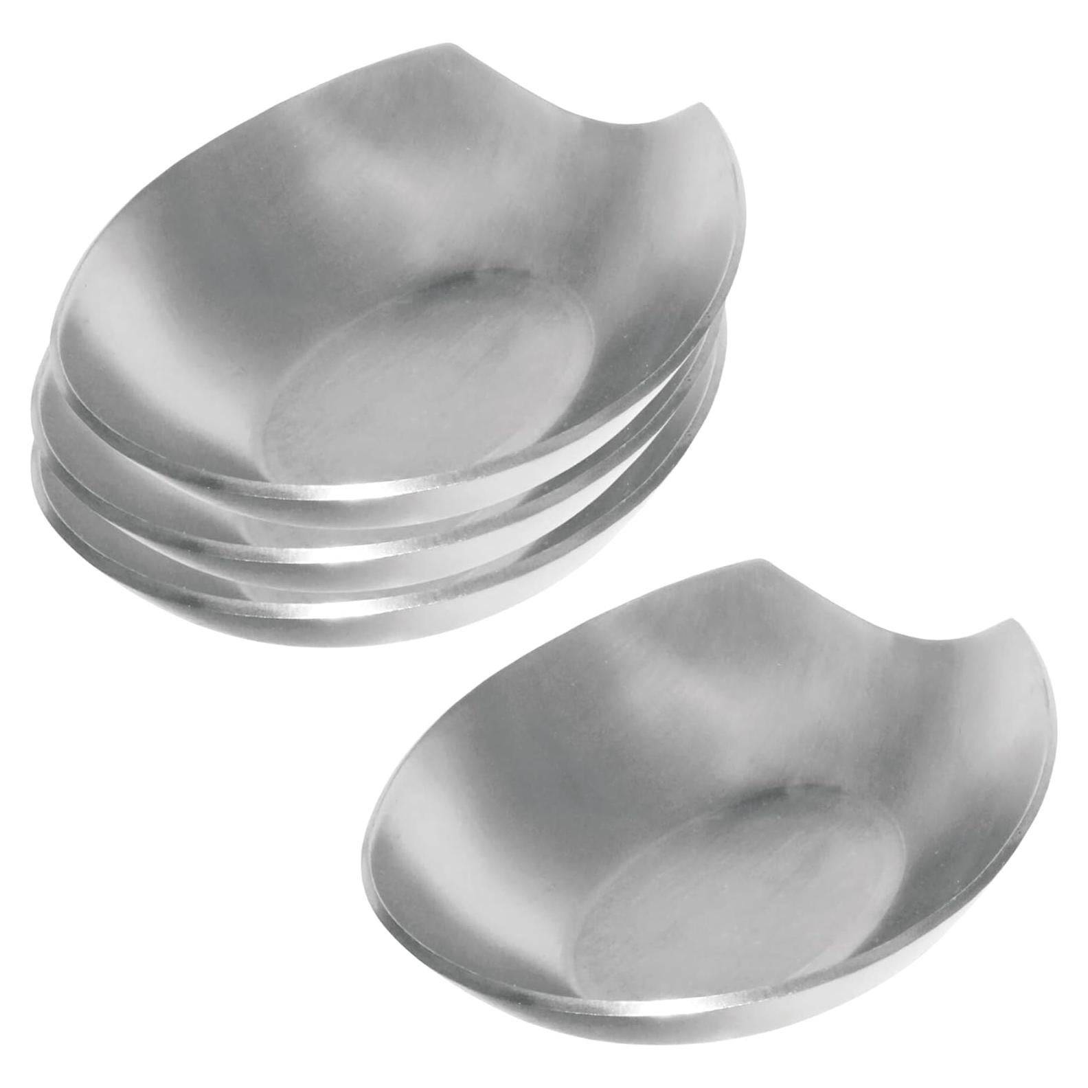 Soporte para cucharas OGGI - Set de 4 - Acero inoxidable