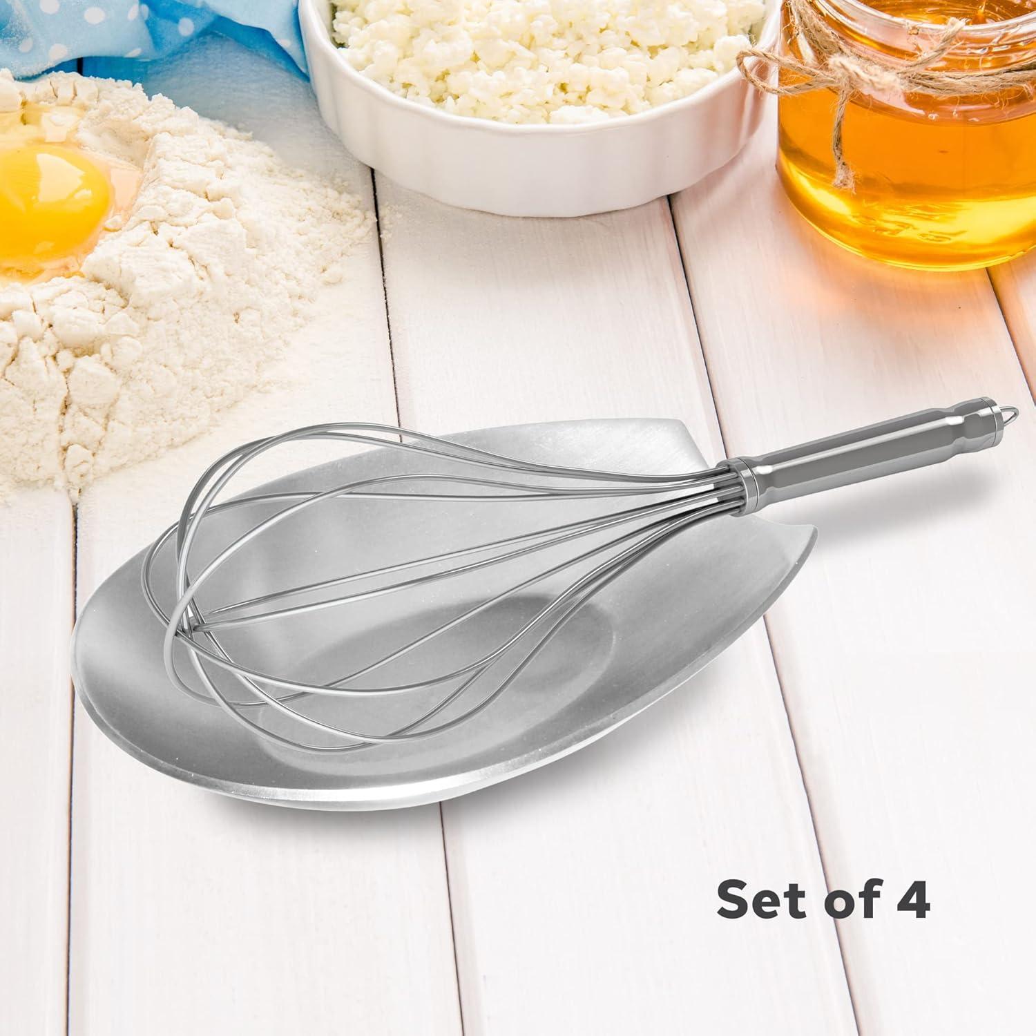 Soporte para cucharas OGGI - Set de 4 - Acero inoxidable