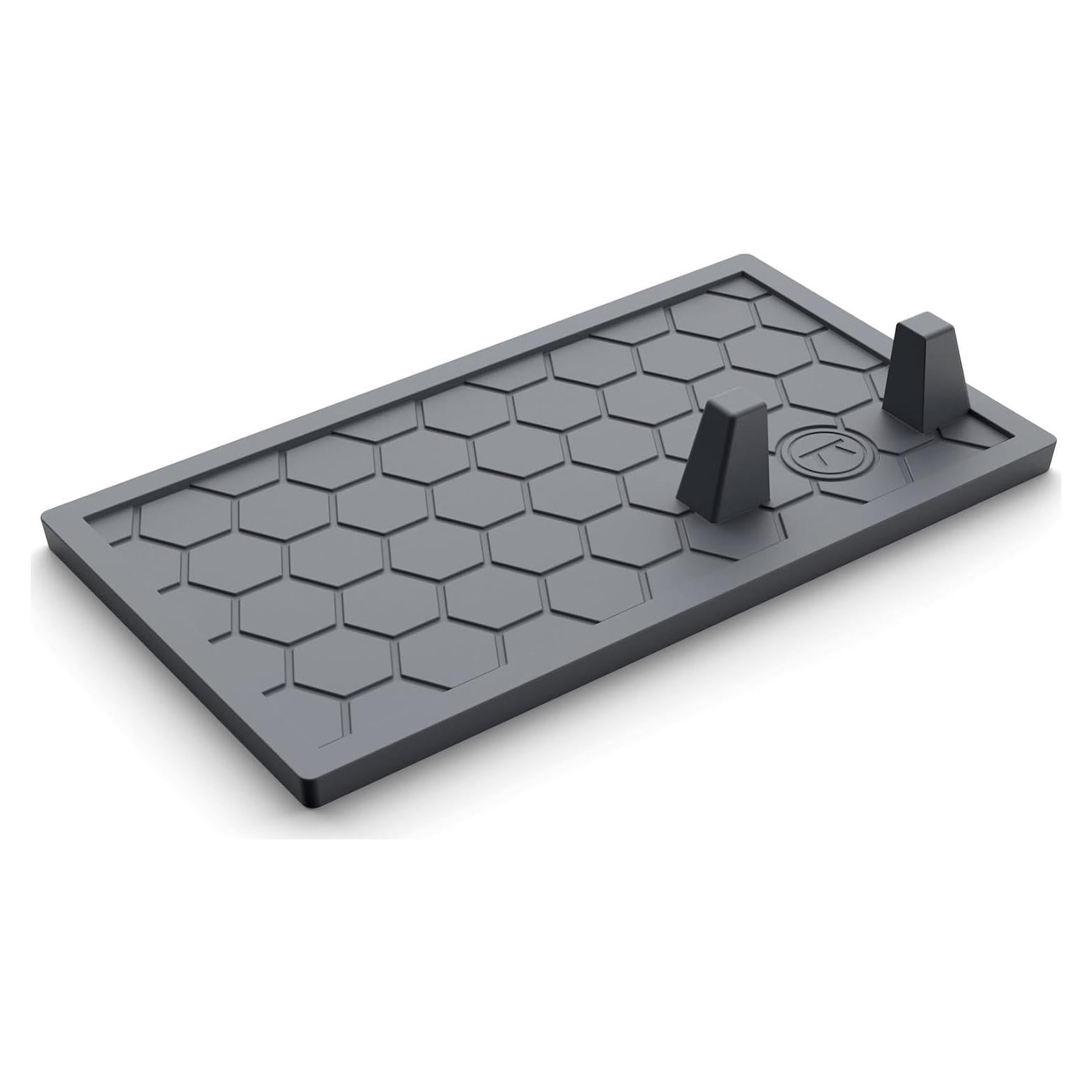 Soporte para Utensilios de Parrilla Outset Silicona Negro 24x15cm