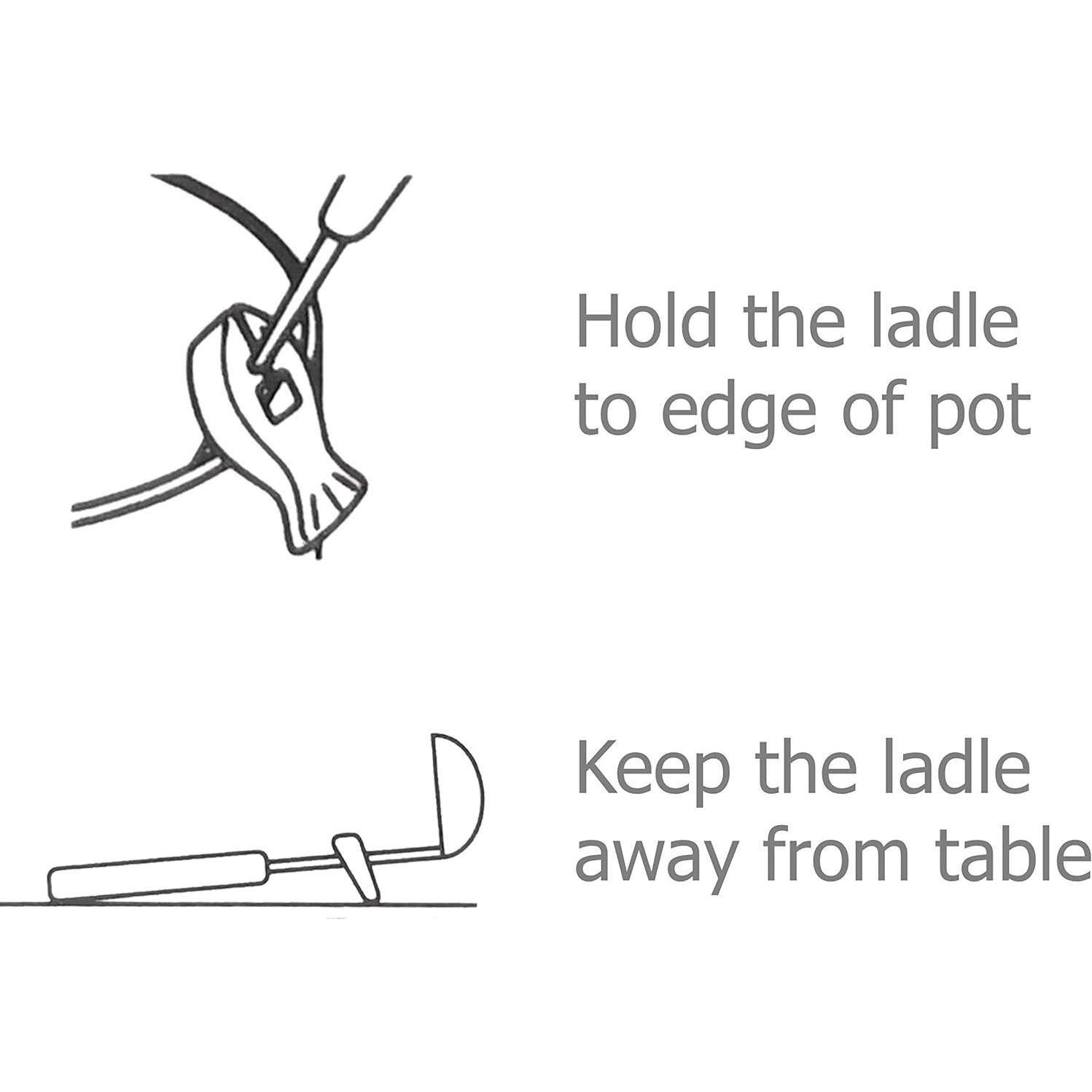 Juego de 3 Soportes para Cucharas Silicona Resistente al Calor