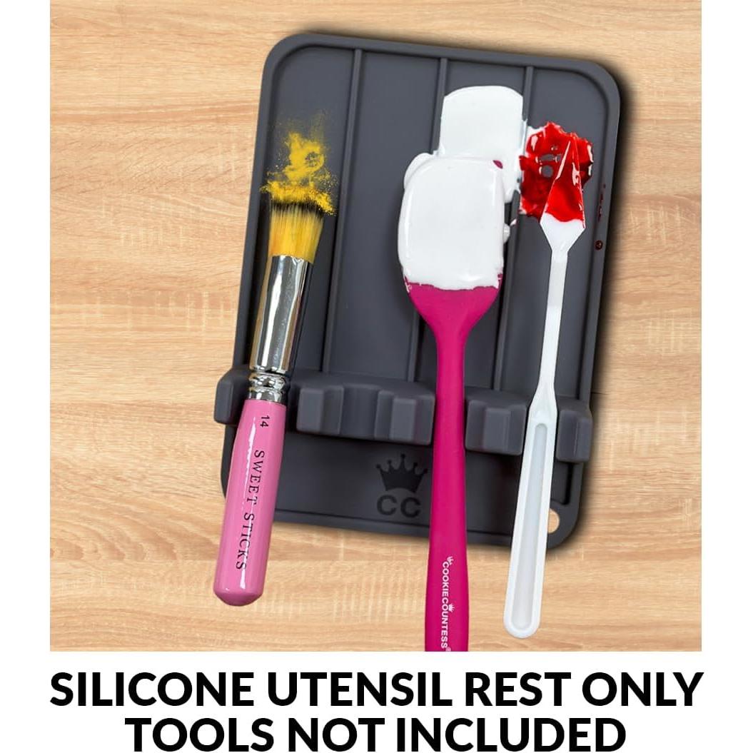 Soporte de Utensilios de Silicona The Cookie Countess 20x14 cm