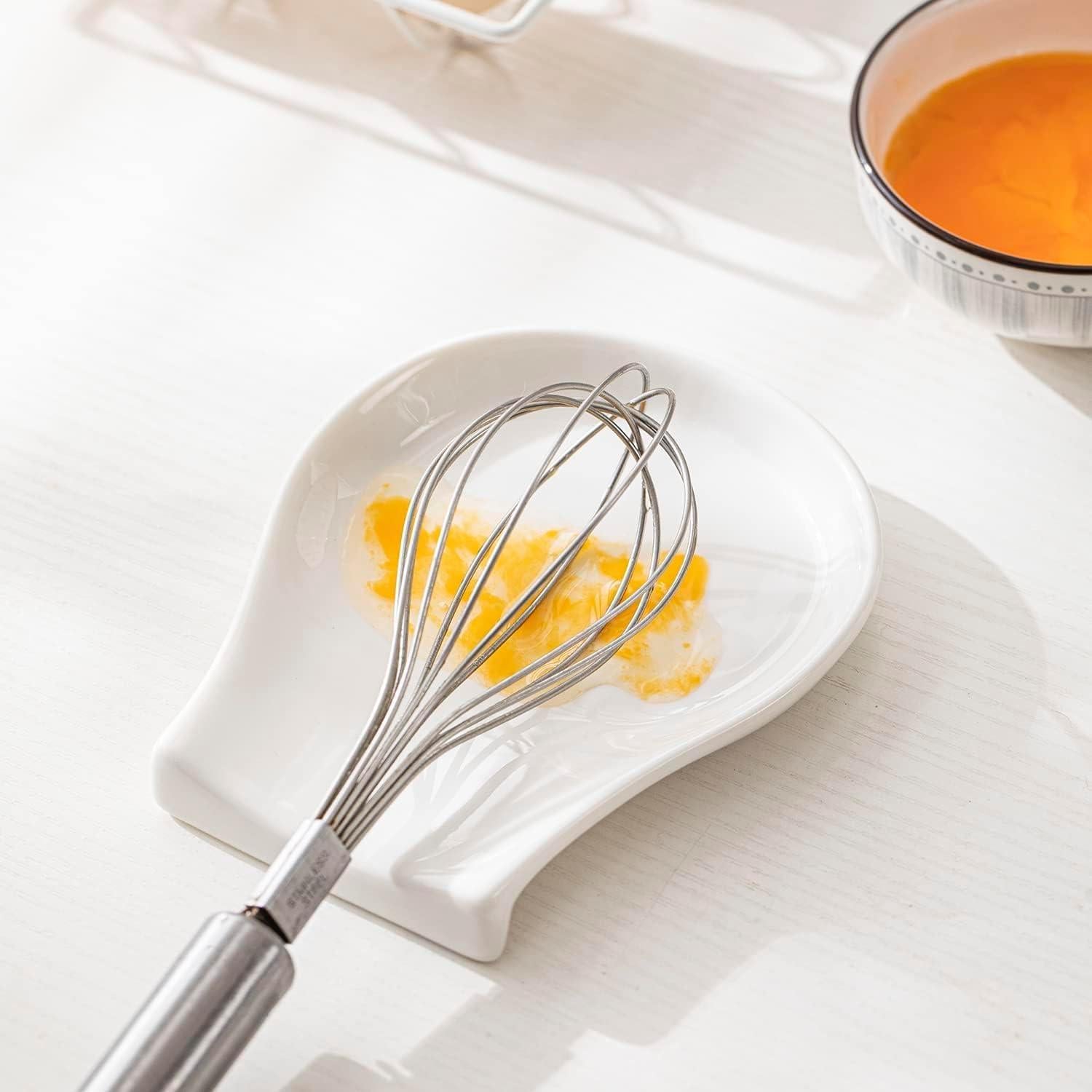 Soporte para cuchara HOMBENE 11.43 cm porcelana blanca