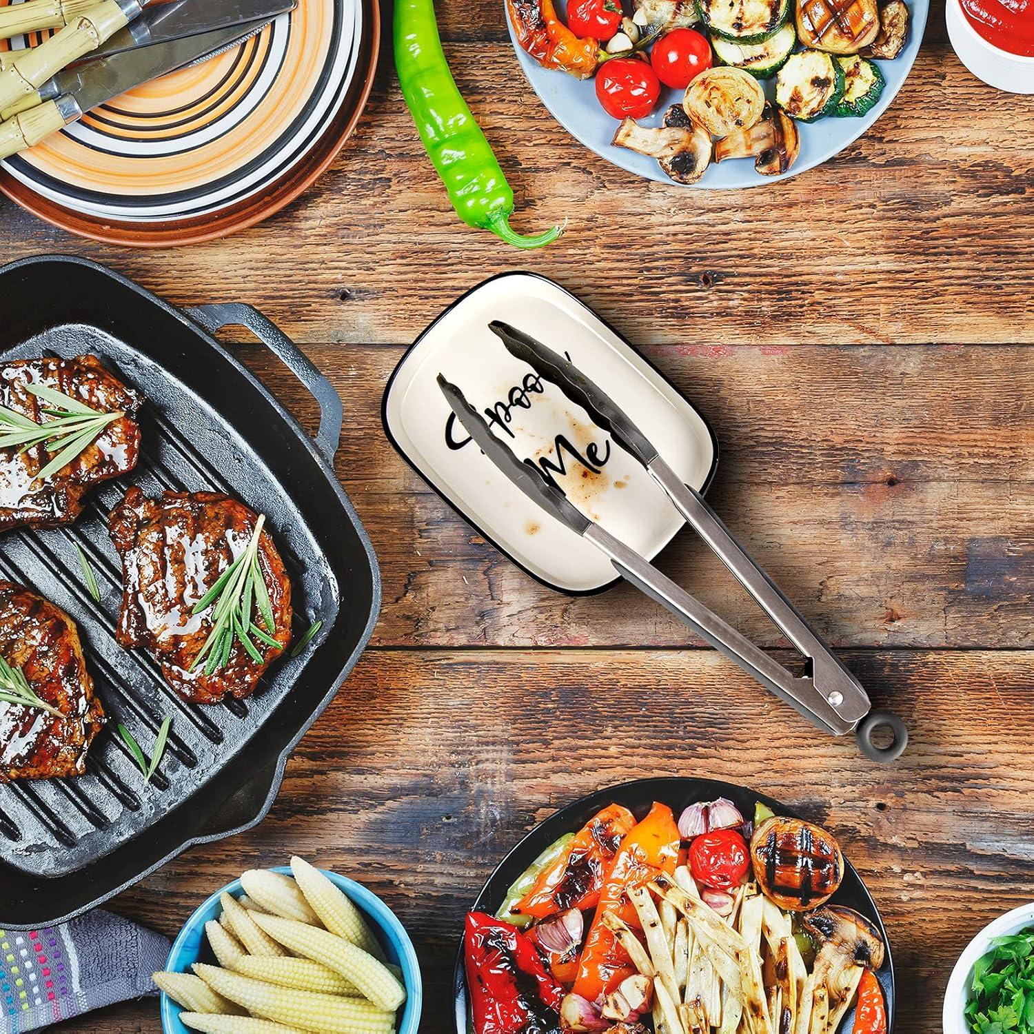 Soporte de Cuchara Cerámica DAYYET Grande Blanco 14.73x11.37cm