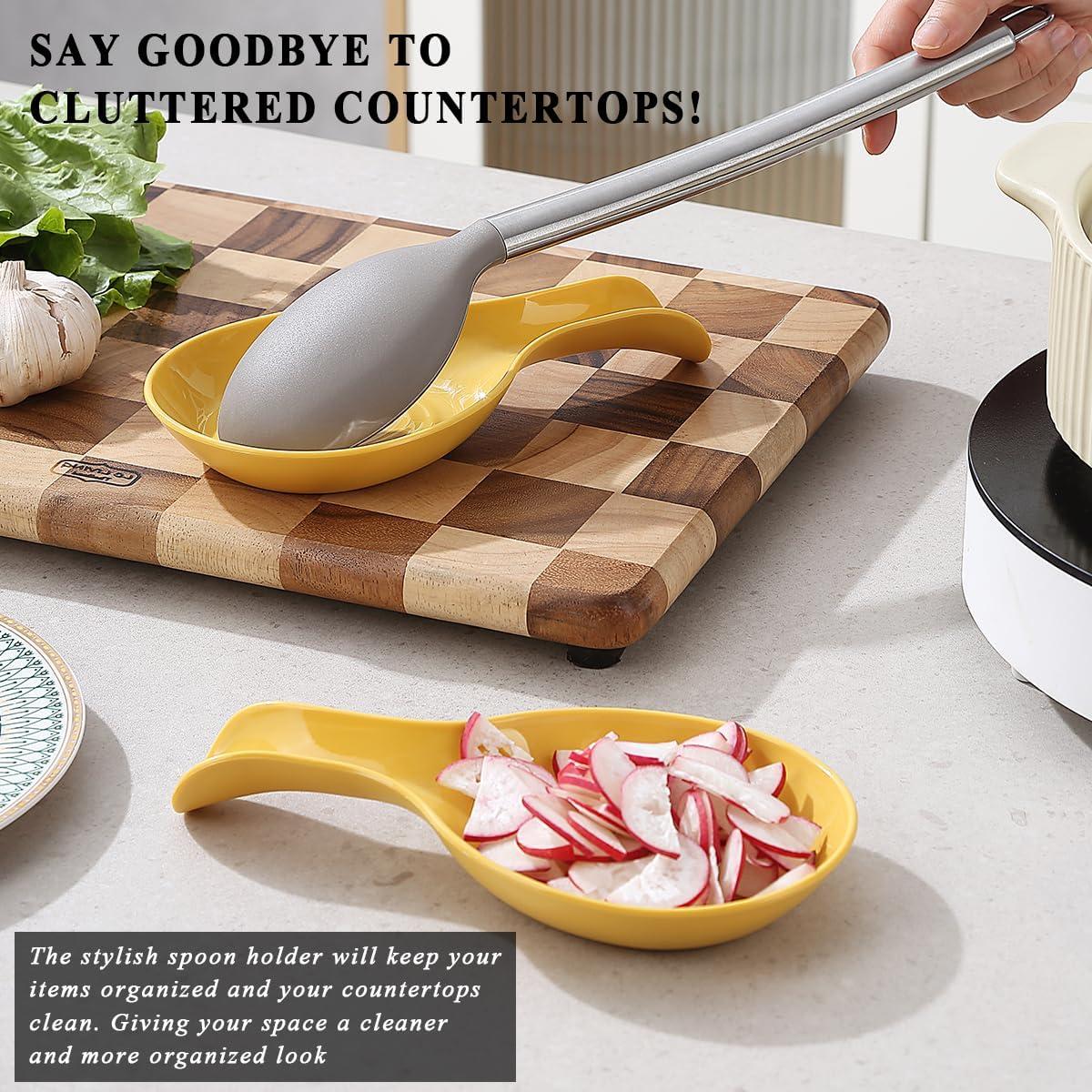 Soporte para cucharas Kyraton 2 Pack plástico apto lavavajillas