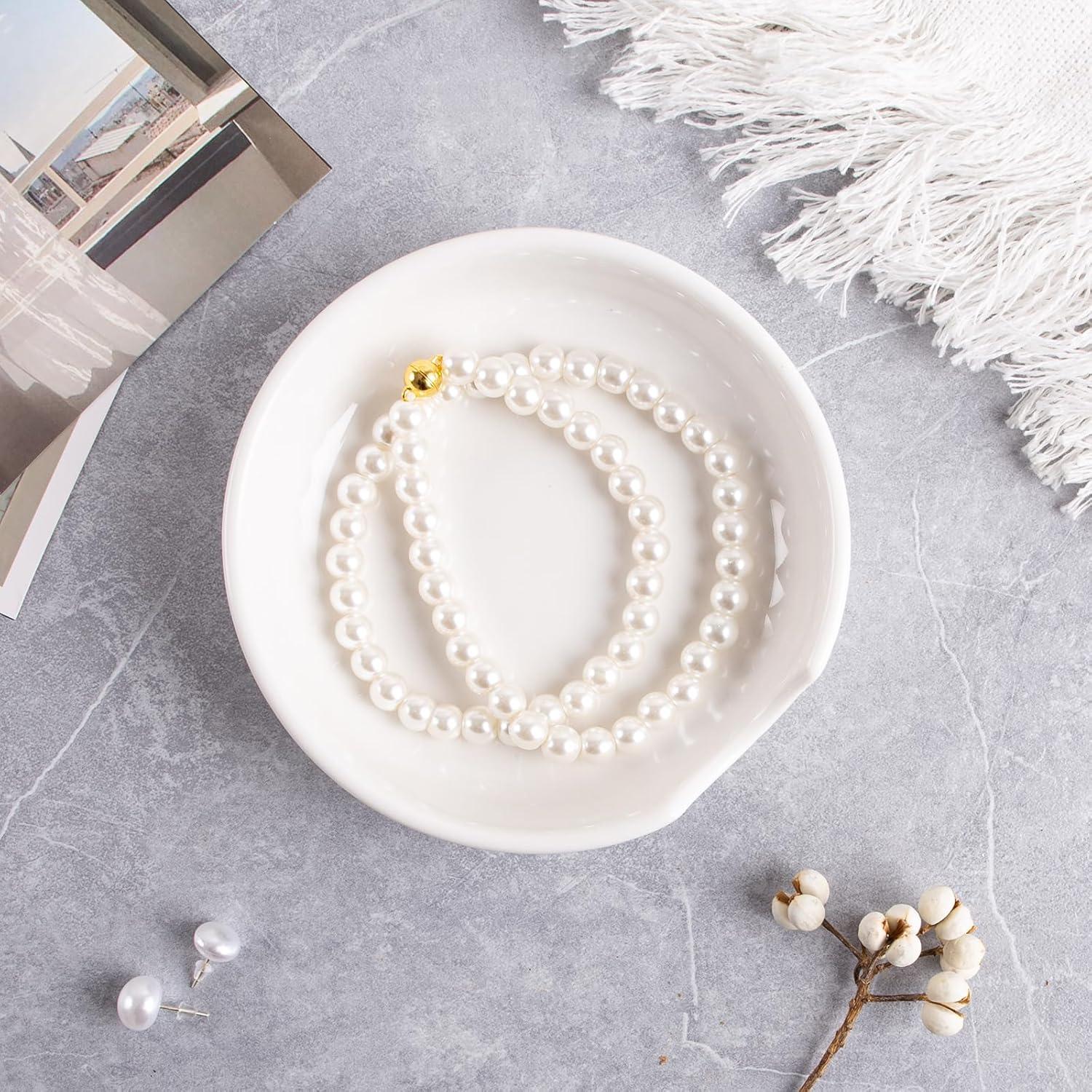 Soporte para Cucharas Cerámica HOKELER Blanco 12,19 cm