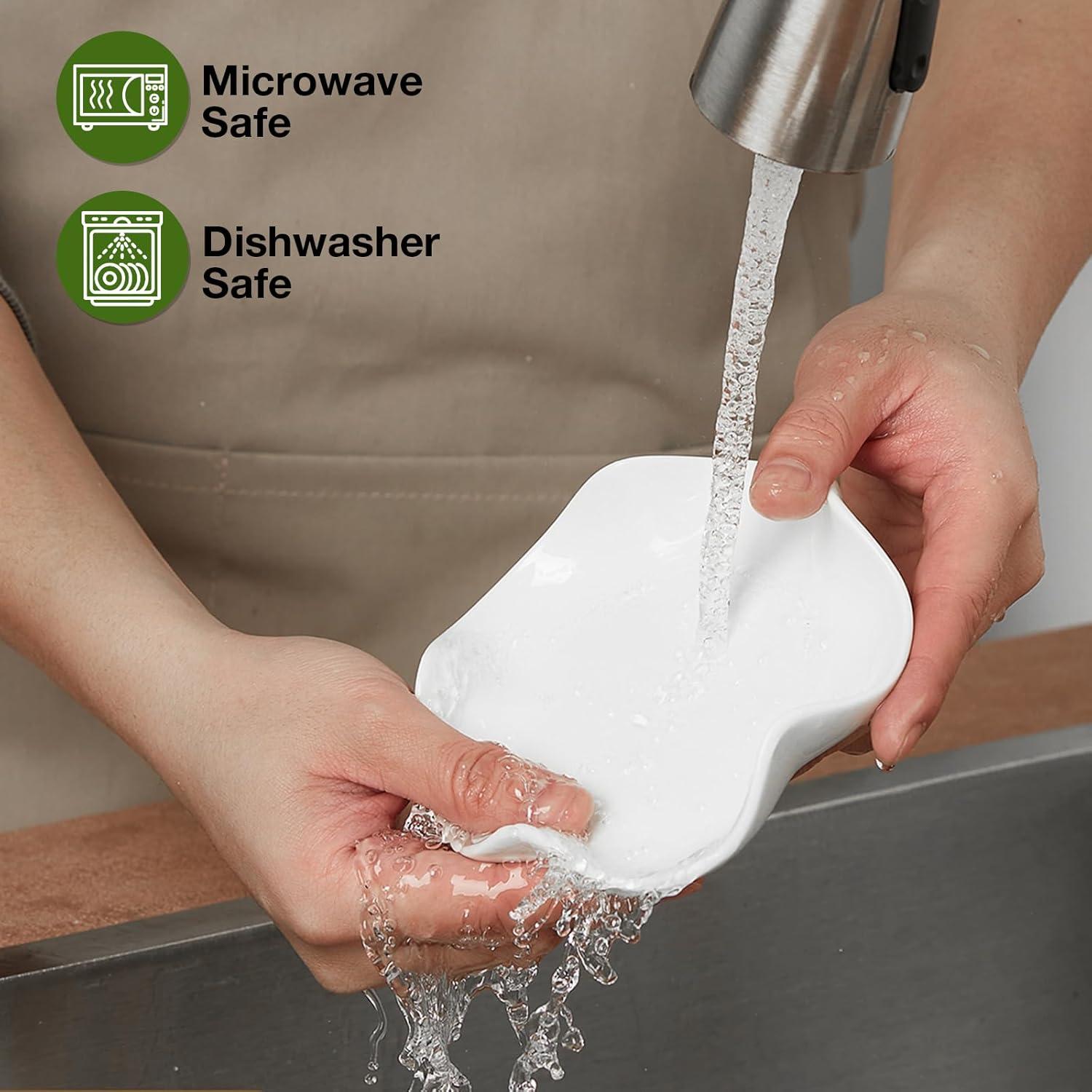 Soporte para cuchara Mfacoy cerámica 13.46 cm resistente calor