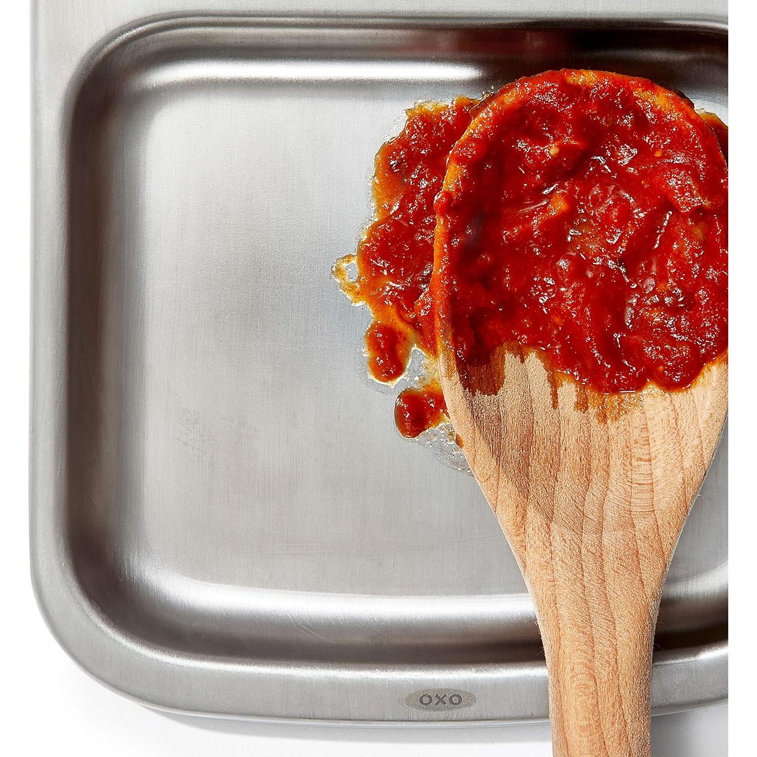 Soporte para cuchara OXO Good Grips acero inoxidable 14,5x22cm