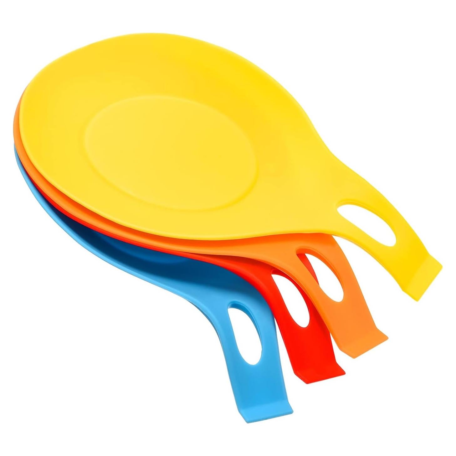 Soporte de Cuchara de Silicona uxcell 19.5x9.5cm Resistente Calor