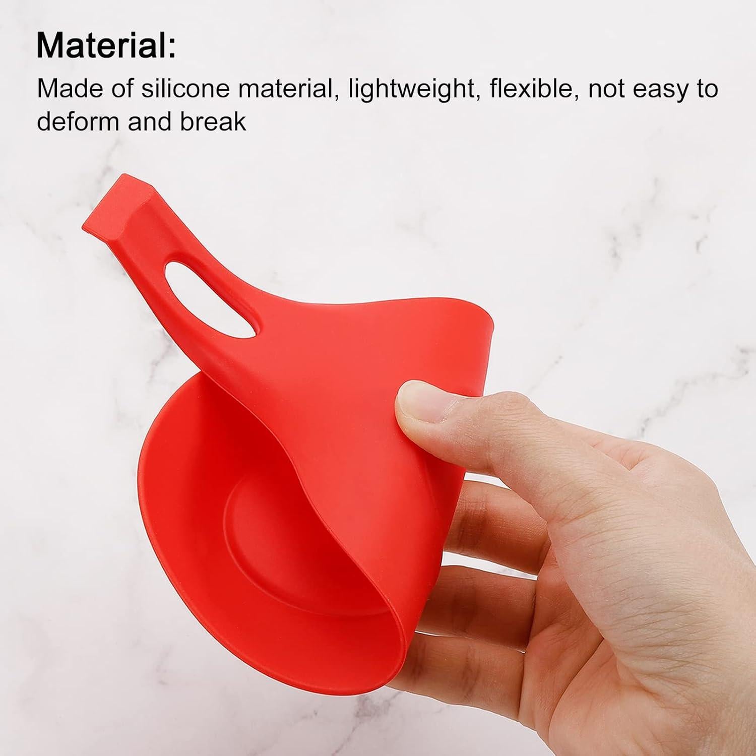 Soporte de Cuchara de Silicona uxcell 19.5x9.5cm Resistente Calor