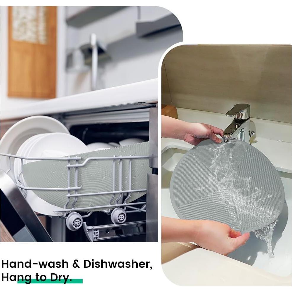 Alfombrillas de Silicona Foghut 3 Pzs Antideslizantes