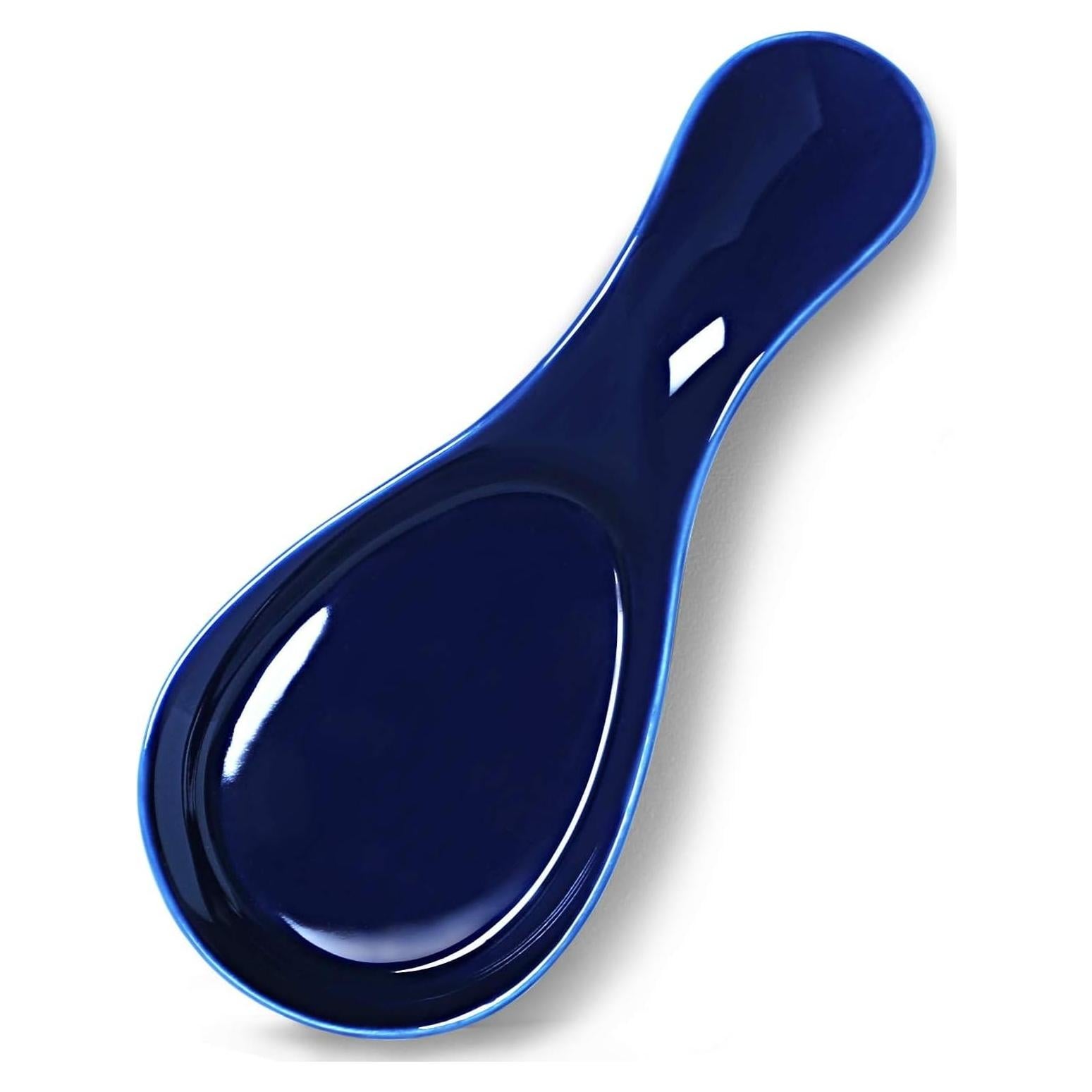 Soporte para Cucharas GDCZ Cerámica Azul Marino 22.86 cm