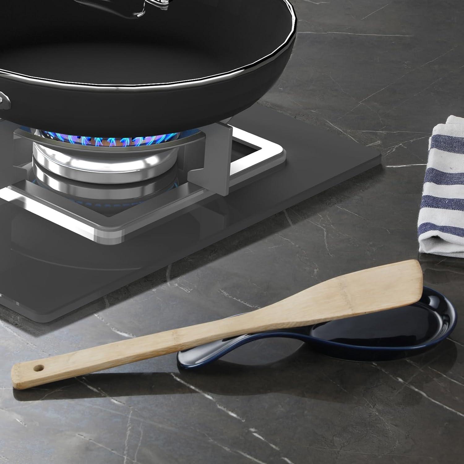 Soporte para Cucharas GDCZ Cerámica Azul Marino 22.86 cm