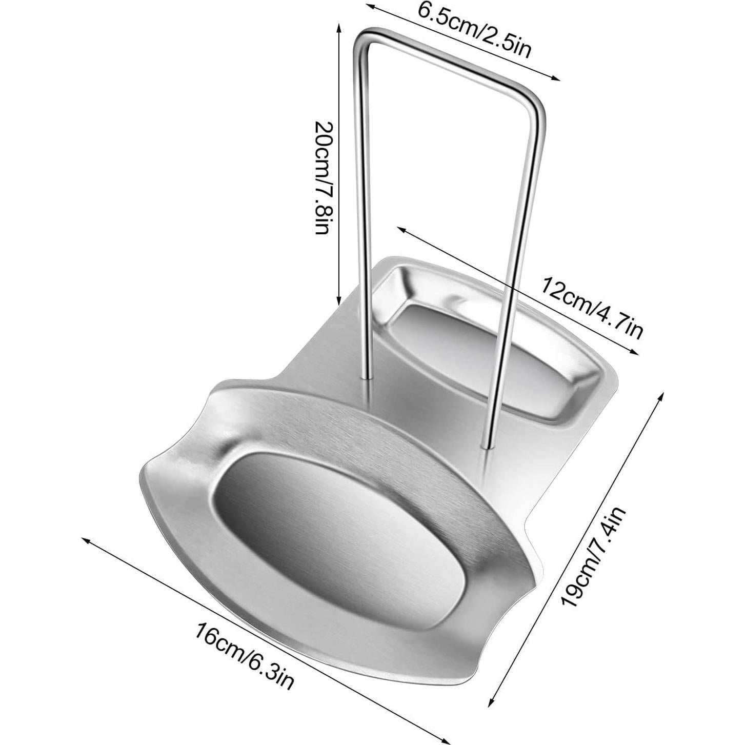 Soporte para Tapa de Olla y Reposapucheros Yummy Sam - Acero Inoxidable