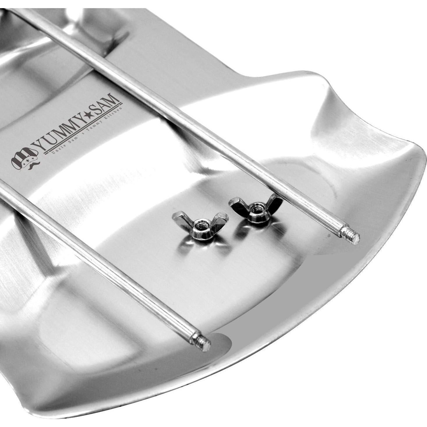 Soporte para Tapa de Olla y Reposapucheros Yummy Sam - Acero Inoxidable