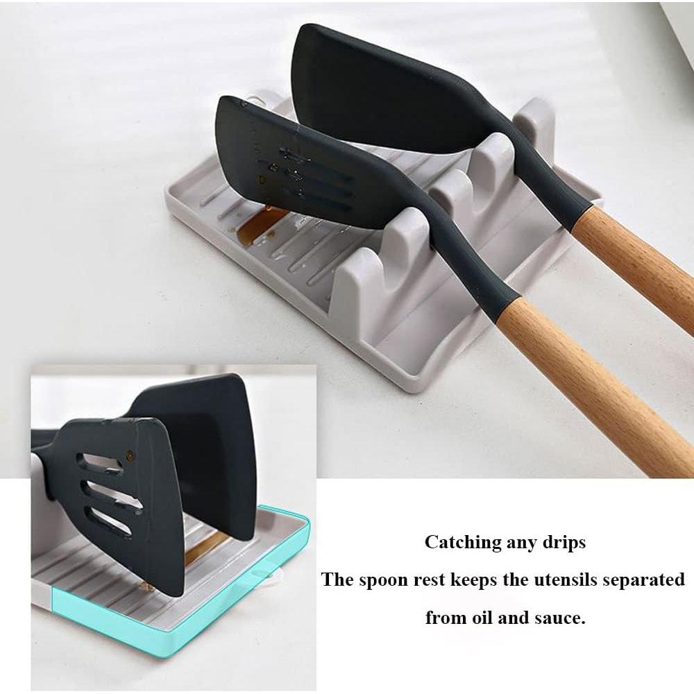 Soporte para Utensilios de Cocina Junvaia con Almohadilla