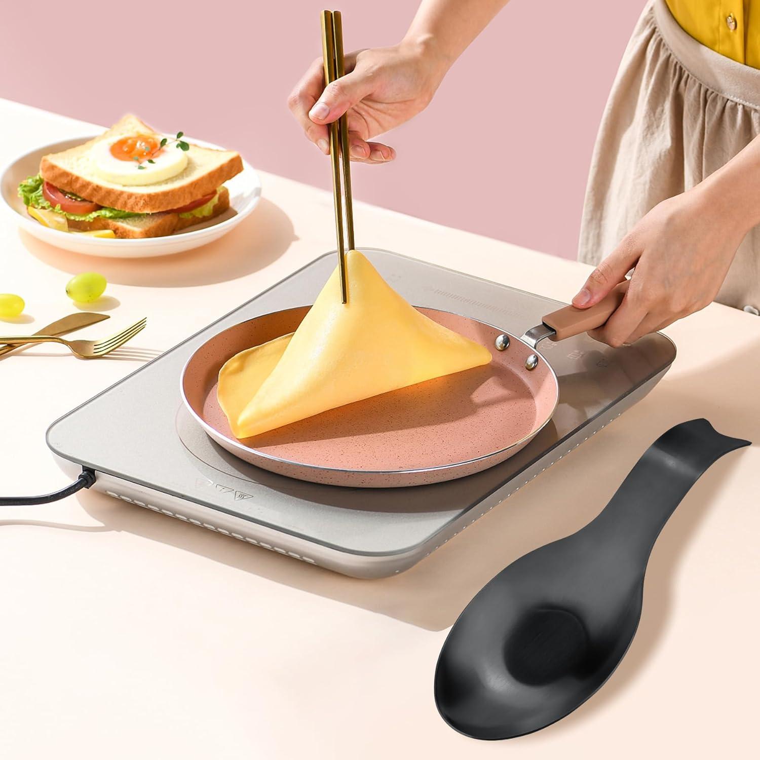 Soporte para Cuchara VanlonPro Acero Inoxidable Negro 24.89 cm