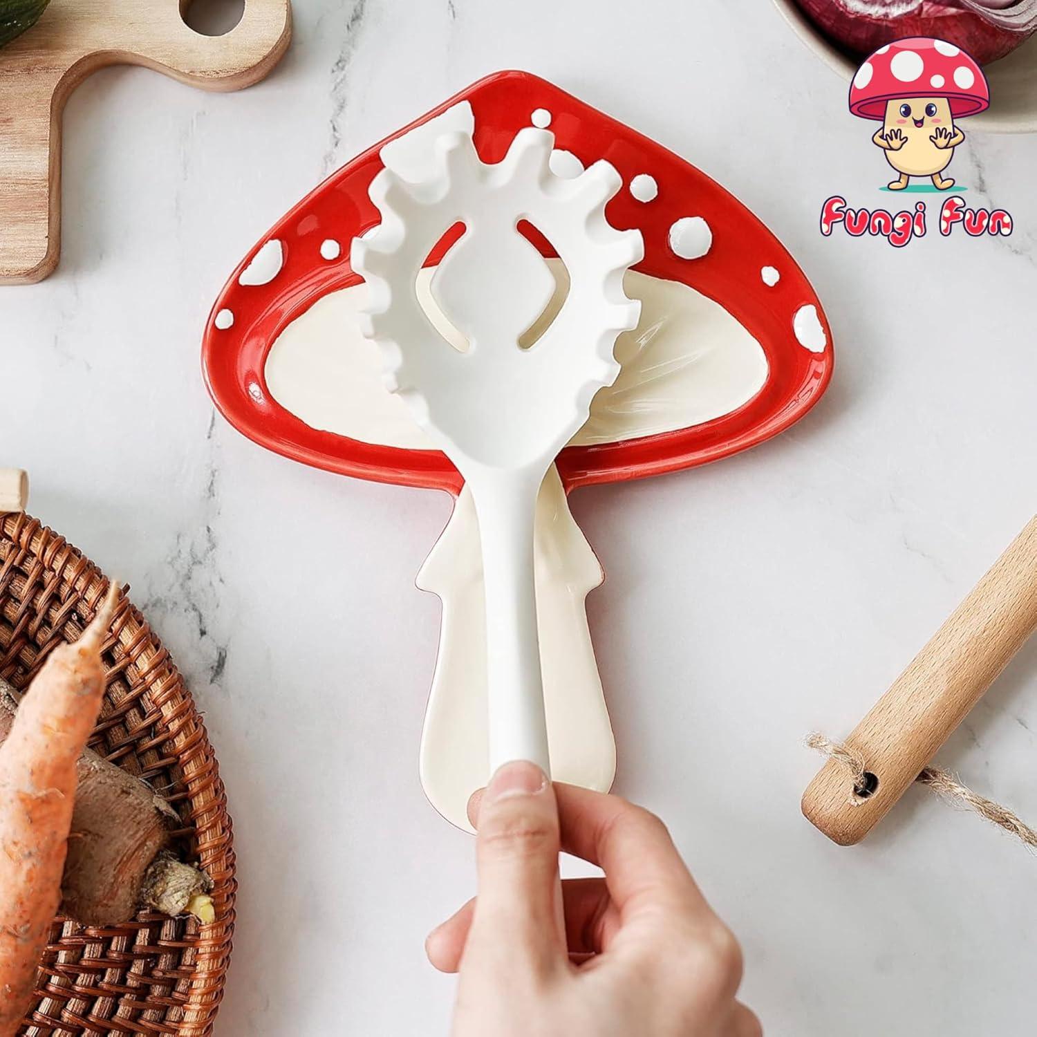 Soporte para Cucharas Fungi Fun en Forma de Hongo 20 cm