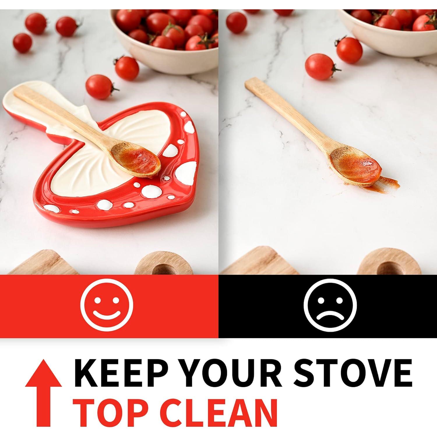 Soporte para Cucharas Fungi Fun en Forma de Hongo 20 cm