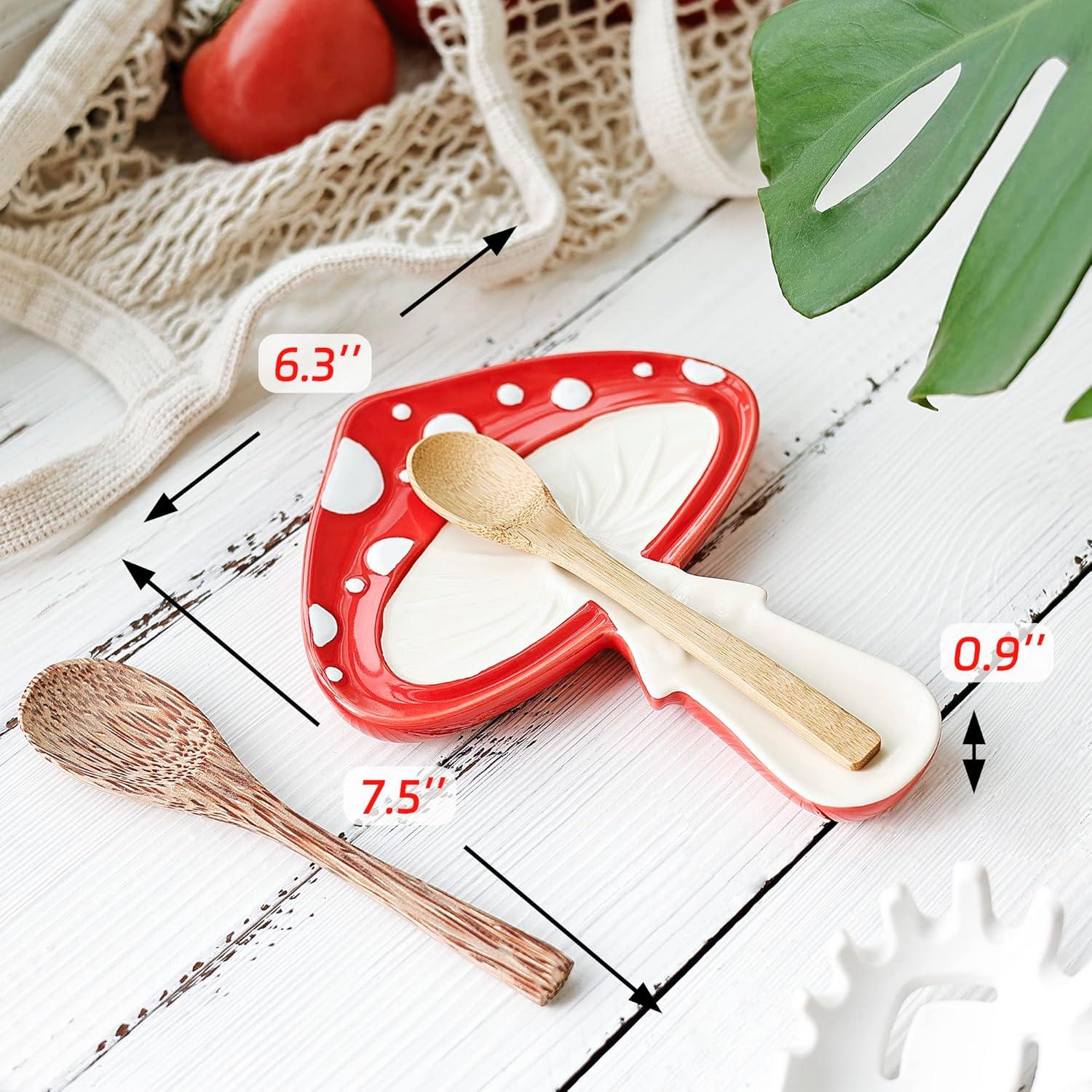 Soporte para Cucharas Fungi Fun en Forma de Hongo 20 cm