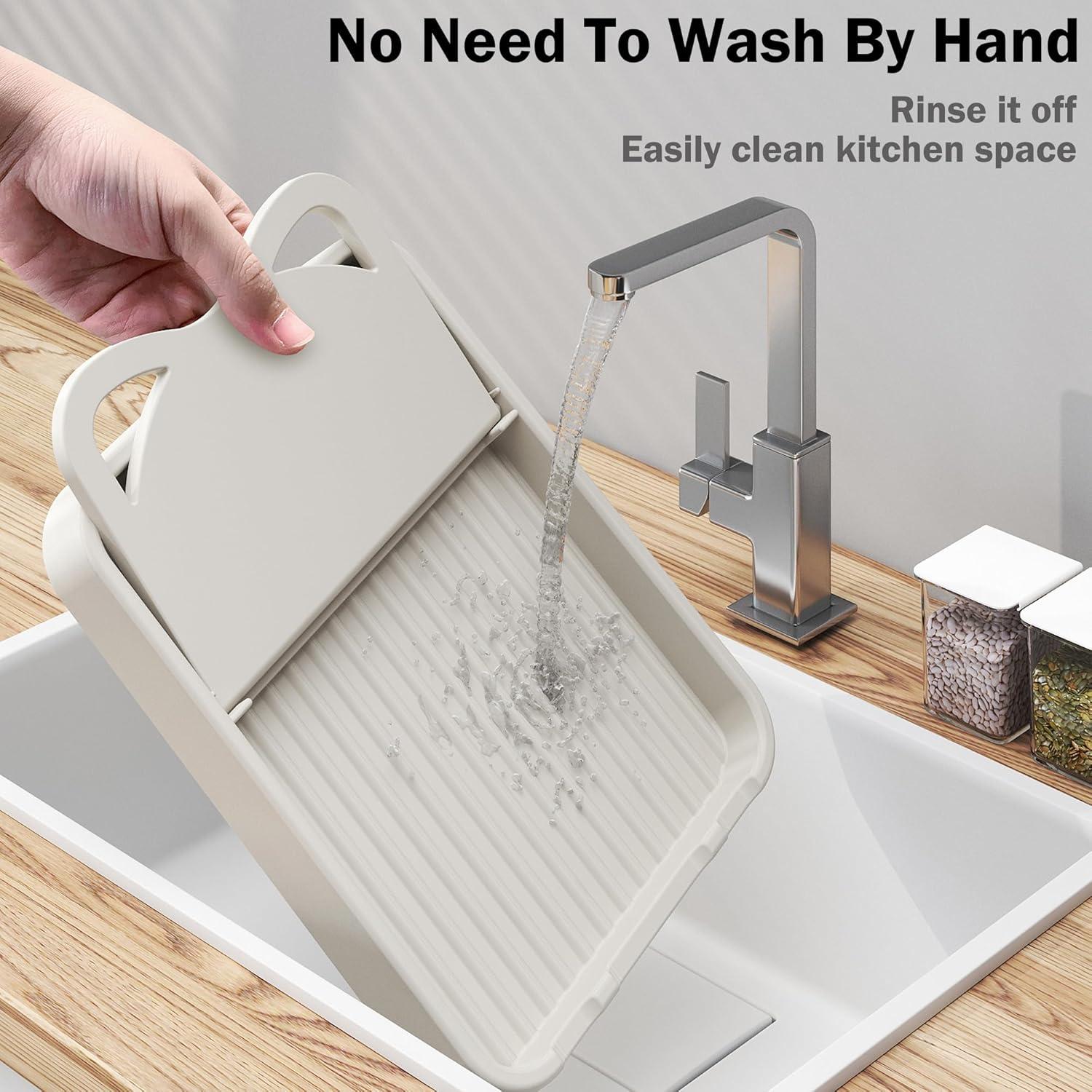 Soporte para Cucharas H&W 2 Piezas Negro Plegable Cocina