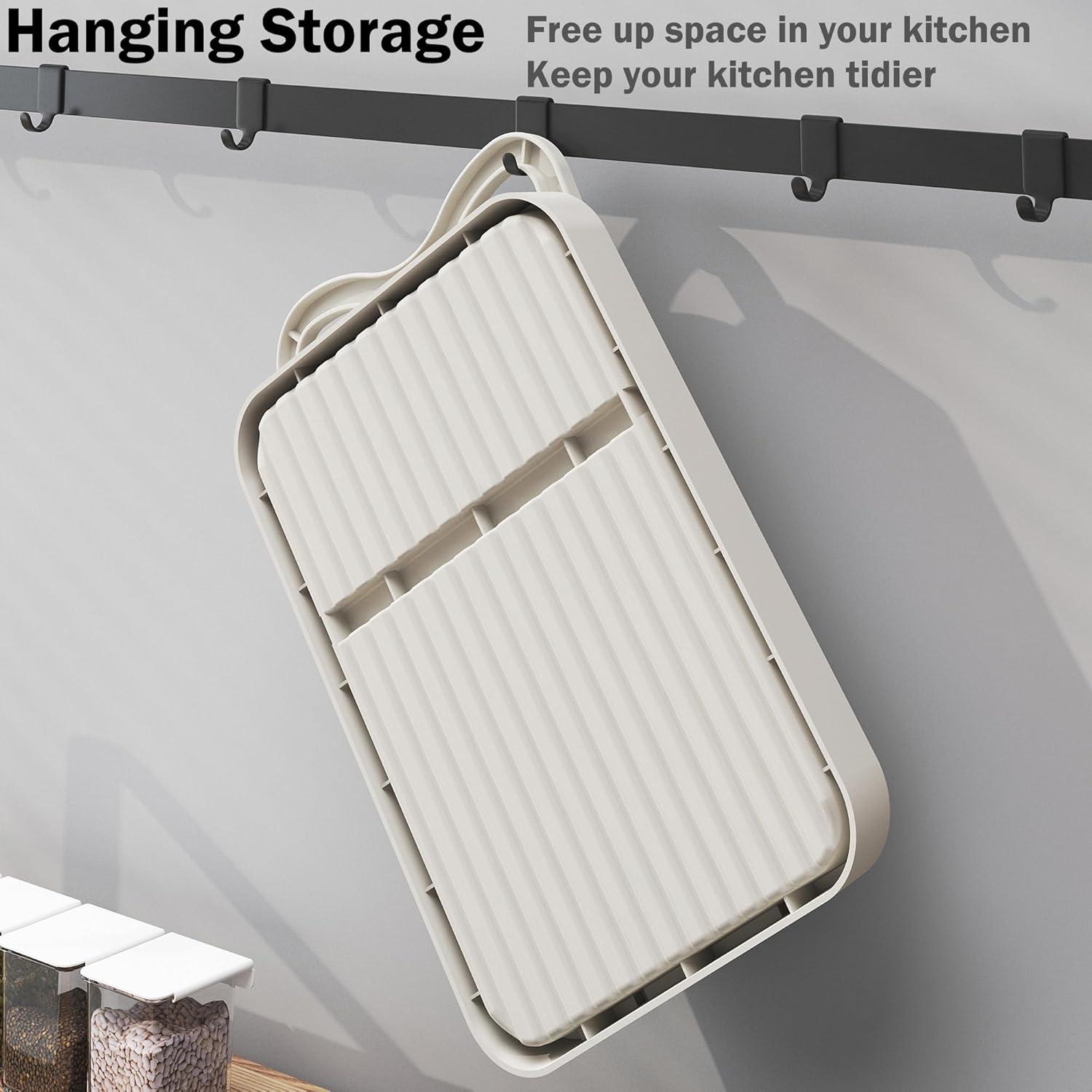 Soporte para Cucharas H&W 2 Piezas Negro Plegable Cocina