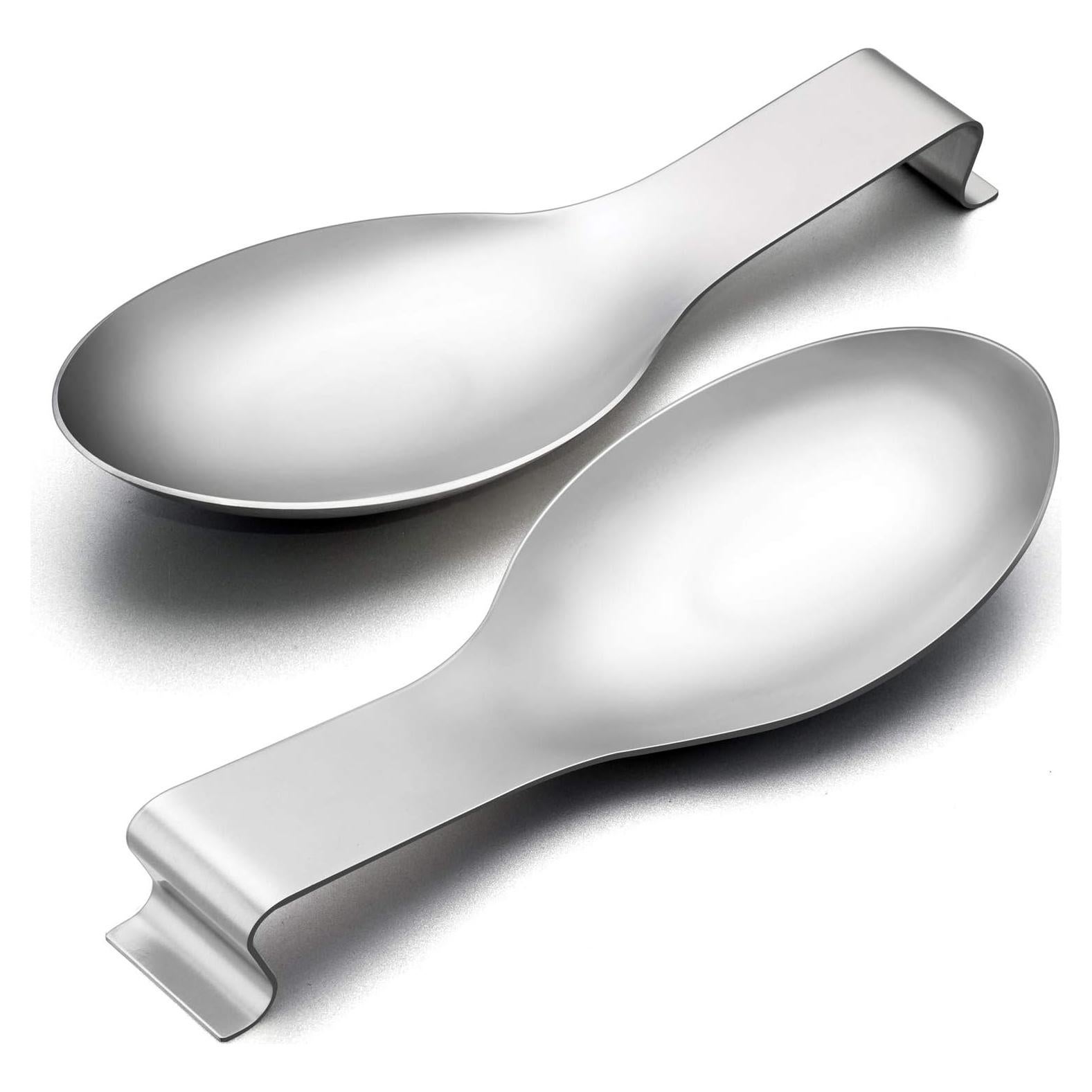 Juego de Soportes para Cucharas E-far Acero Inoxidable 2 Pzas