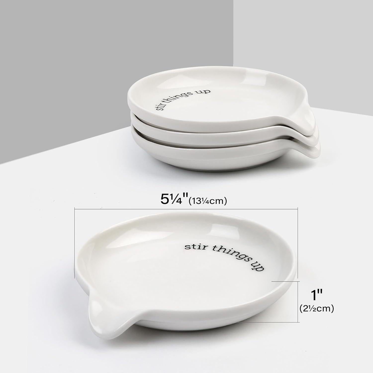 Soporte para Cucharas LotFancy Cerámica 13,21 cm Antideslizante