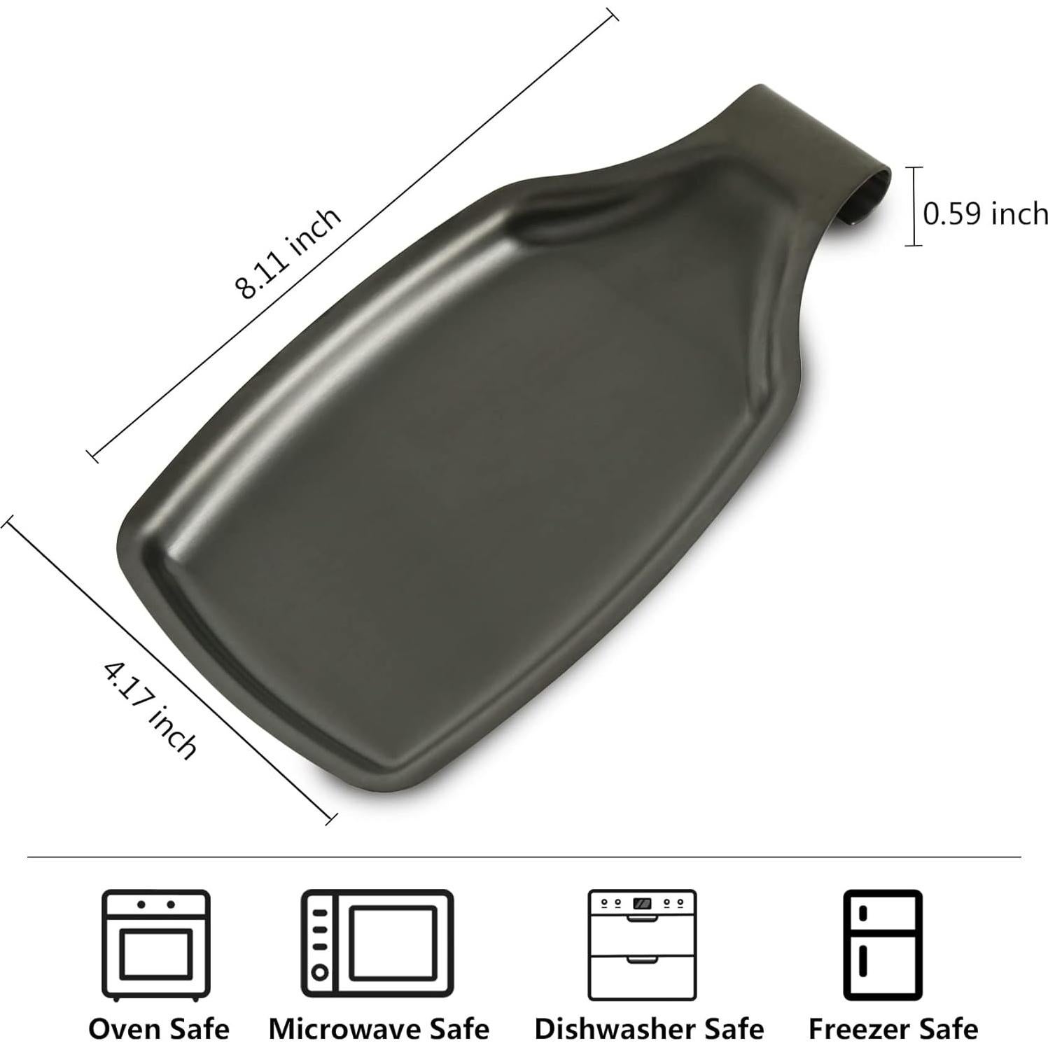 Soporte para Cuchara de Cocina BETTWILL Acero Inoxidable Negro